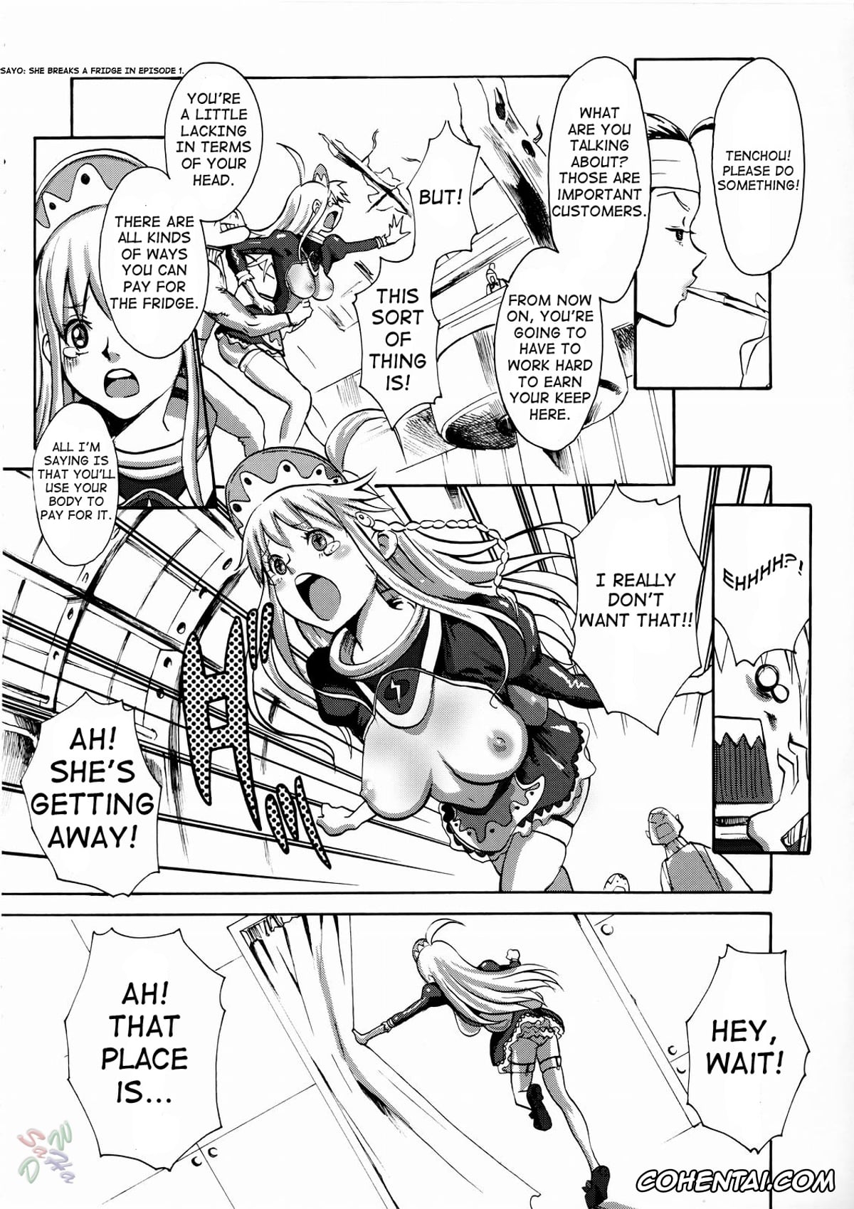 Diebuster | Top O Nerae 2 porno, Lalc Melk Mark porno, Nono porno, Gainamix (Top wo Nerae 2!), pagina 8