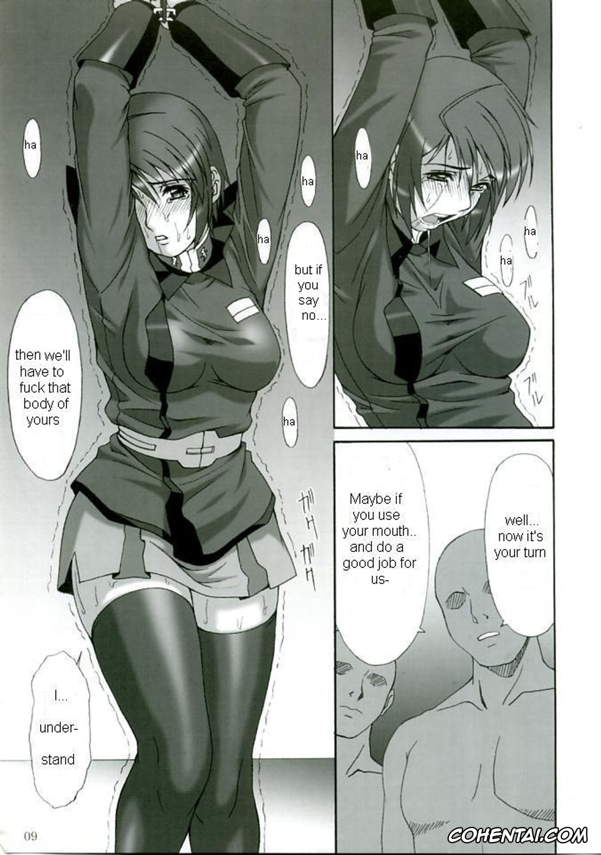 Gundam Seed Destiny porno, Lunamaria Hawke porno, RED BRAVO (Mobile Suit Gundam SEED Destiny), pagina 8