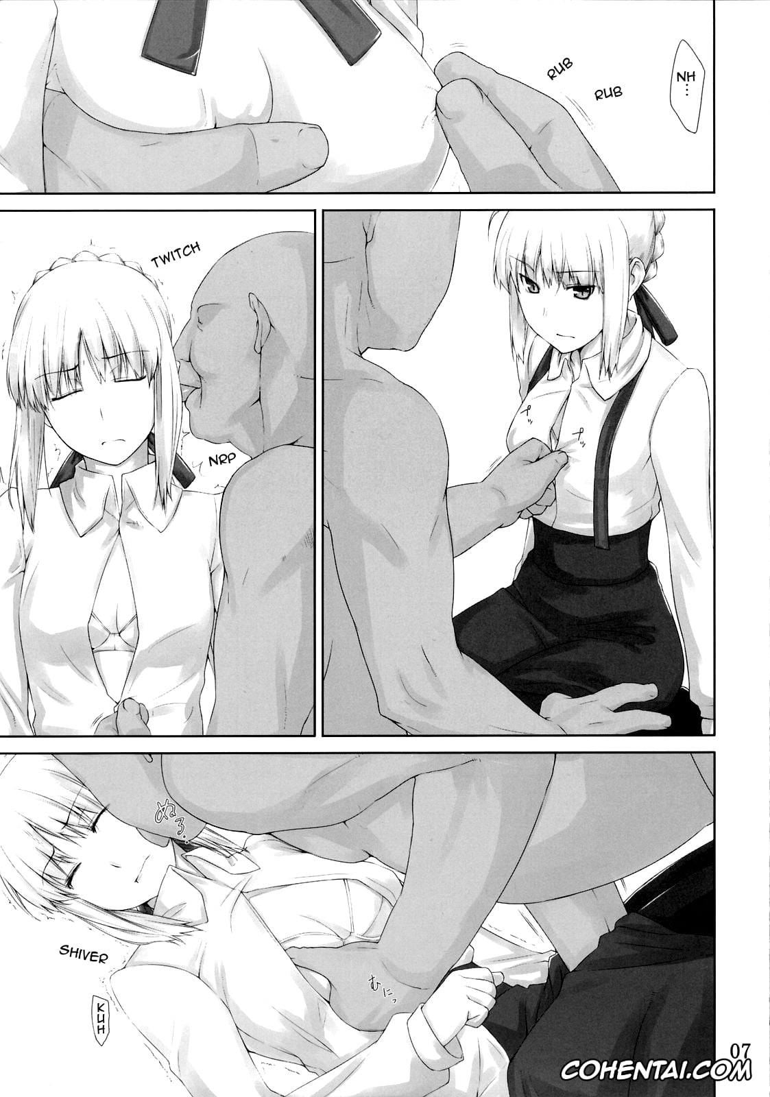Fate/stay night porno, Saber | Arturia Pendragon porno, Tohsaka-ke no Kakei Jijou 3 (Fate stay night), pagina 5
