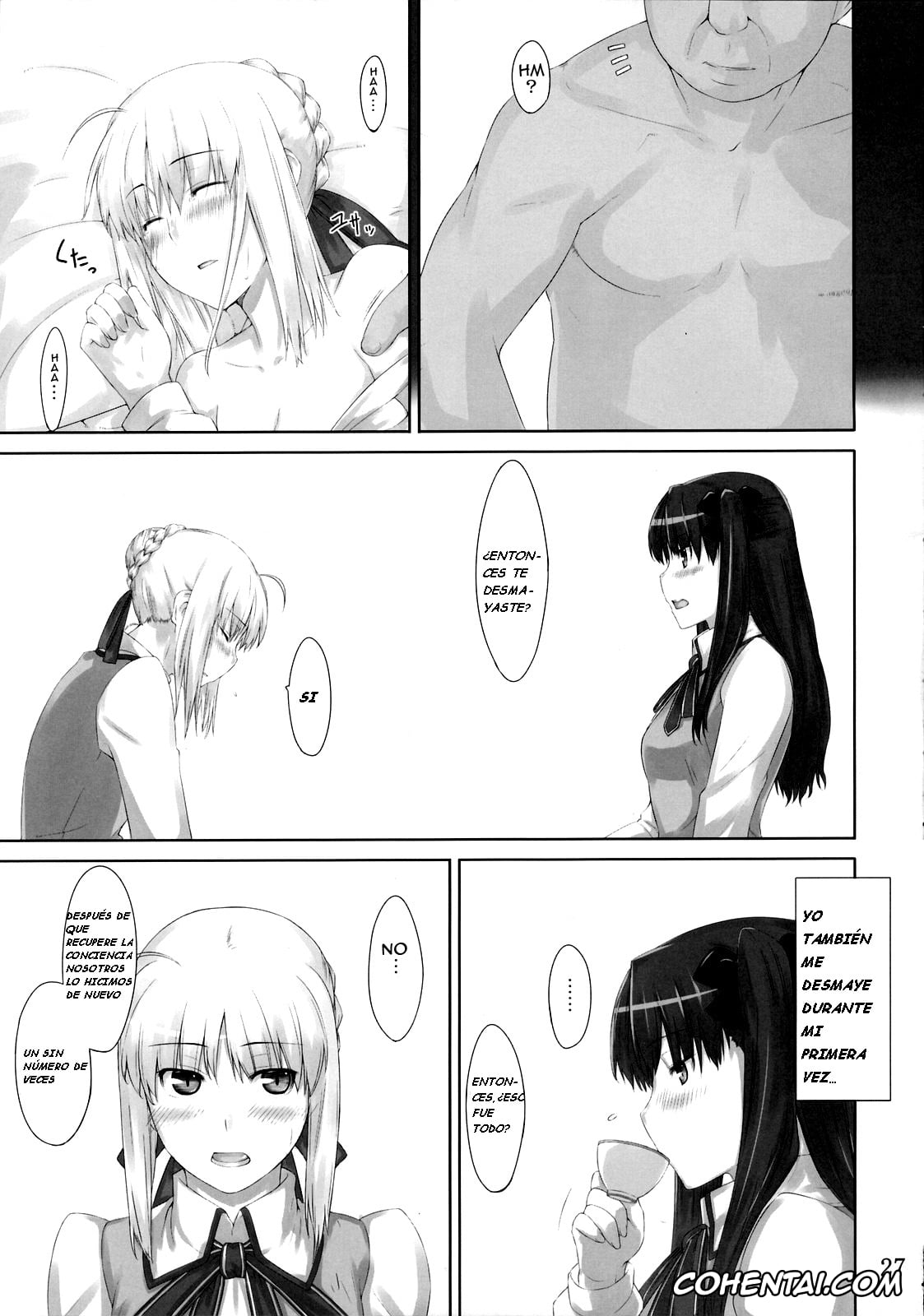 Fate/stay night xxx, Saber | Arturia Pendragon xxx, Tohsaka-ke no Kakei Jijou 3 (Fate stay night), pagina 25