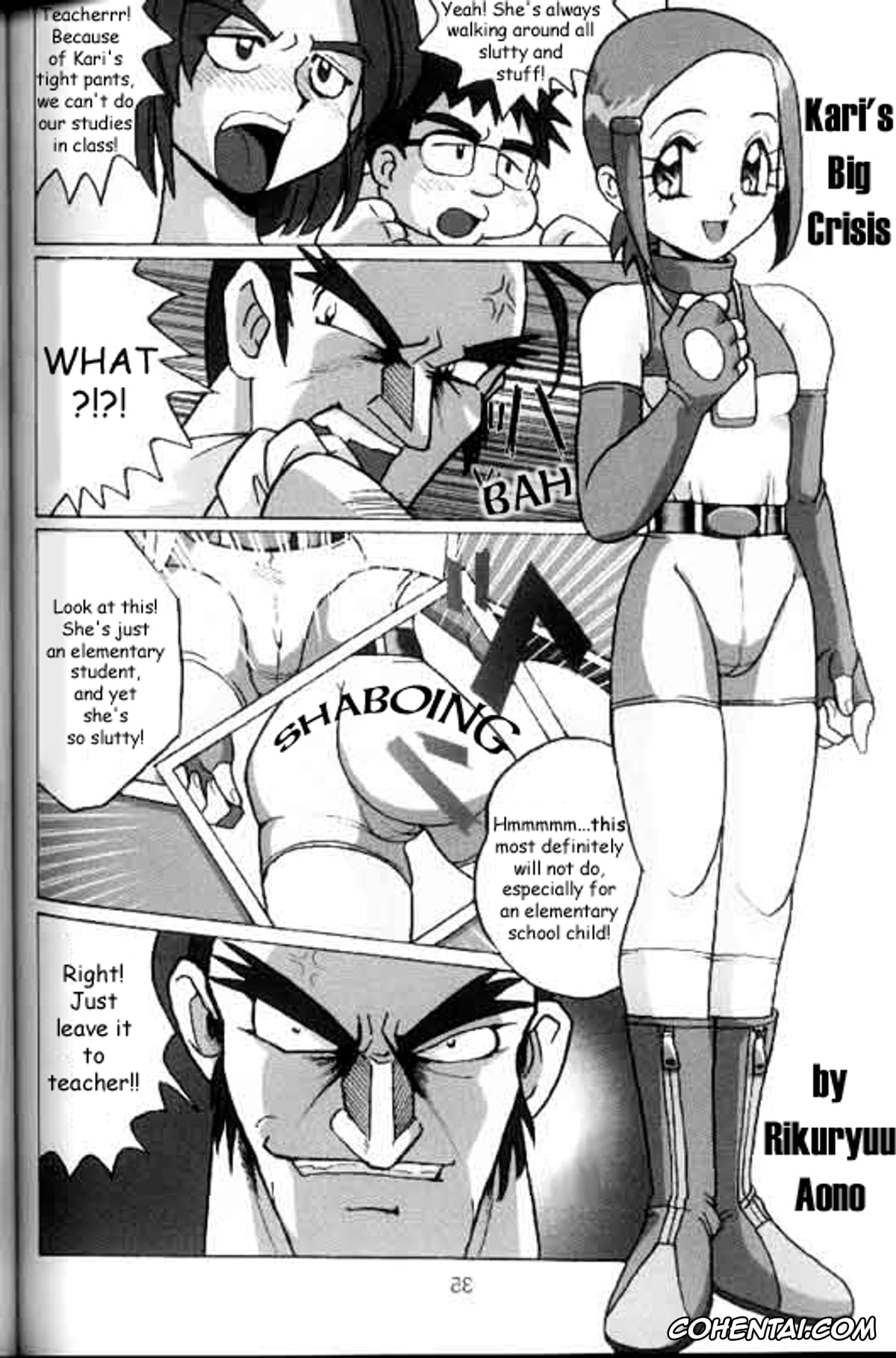 Digimon Adventure porno, Kari Kamiya | Hikari Yagami porno, Hikari Zettai no Kiki (Lolita-Spirits 4) (Digimon Adventure 02), pagina 2