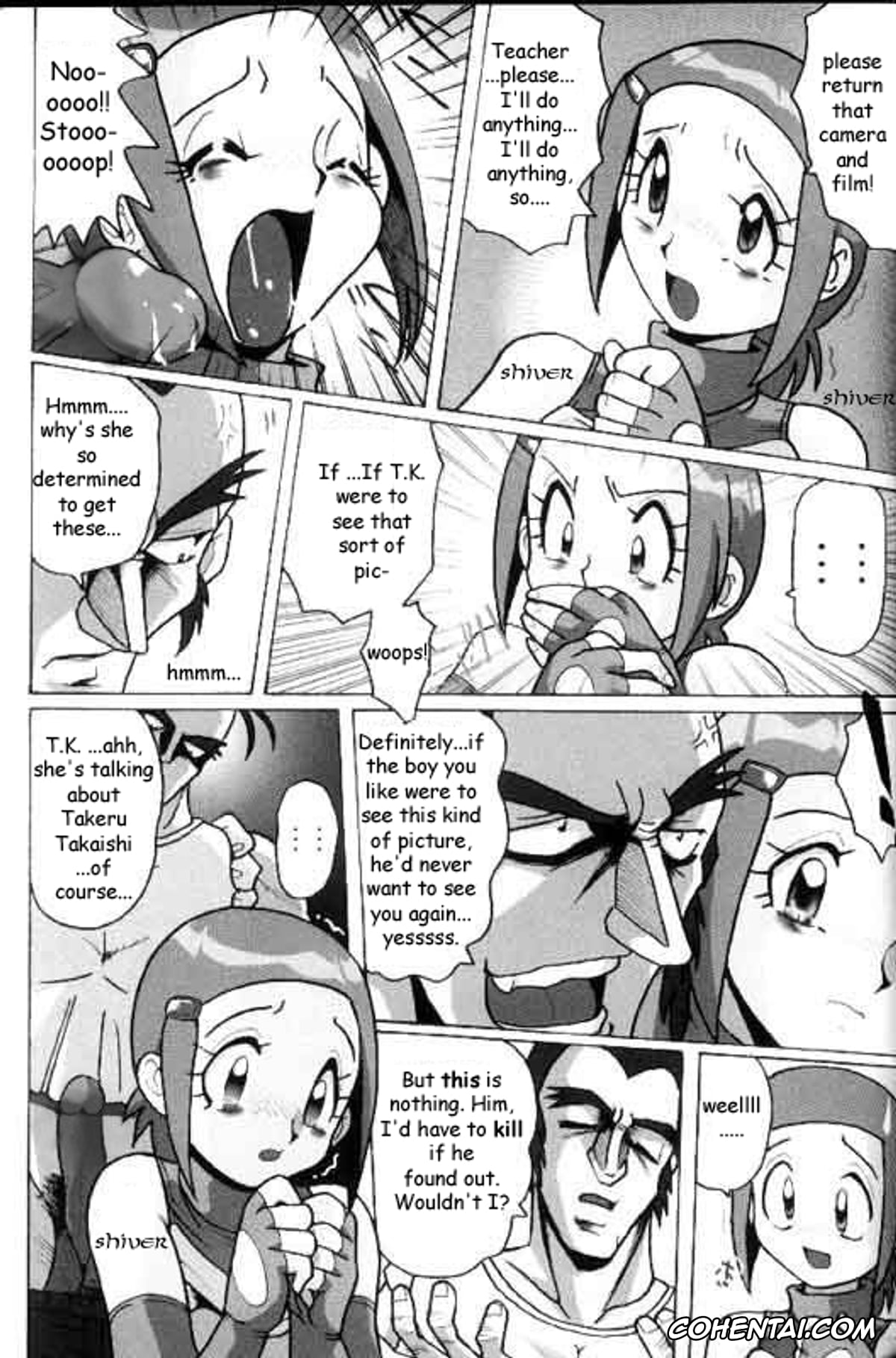 Digimon Adventure porno, Kari Kamiya | Hikari Yagami porno, Hikari Zettai no Kiki (Lolita-Spirits 4) (Digimon Adventure 02), pagina 11