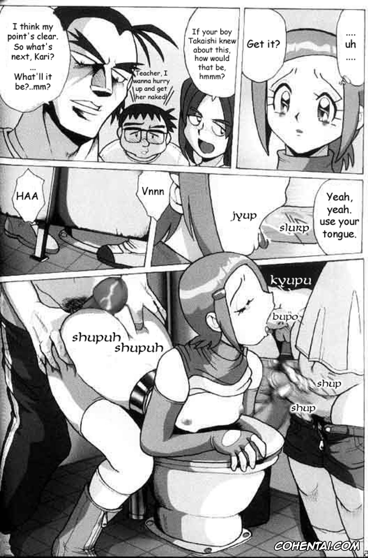 Digimon Adventure hentai, Kari Kamiya | Hikari Yagami hentai, Hikari Zettai no Kiki (Lolita-Spirits 4) (Digimon Adventure 02), pagina 12
