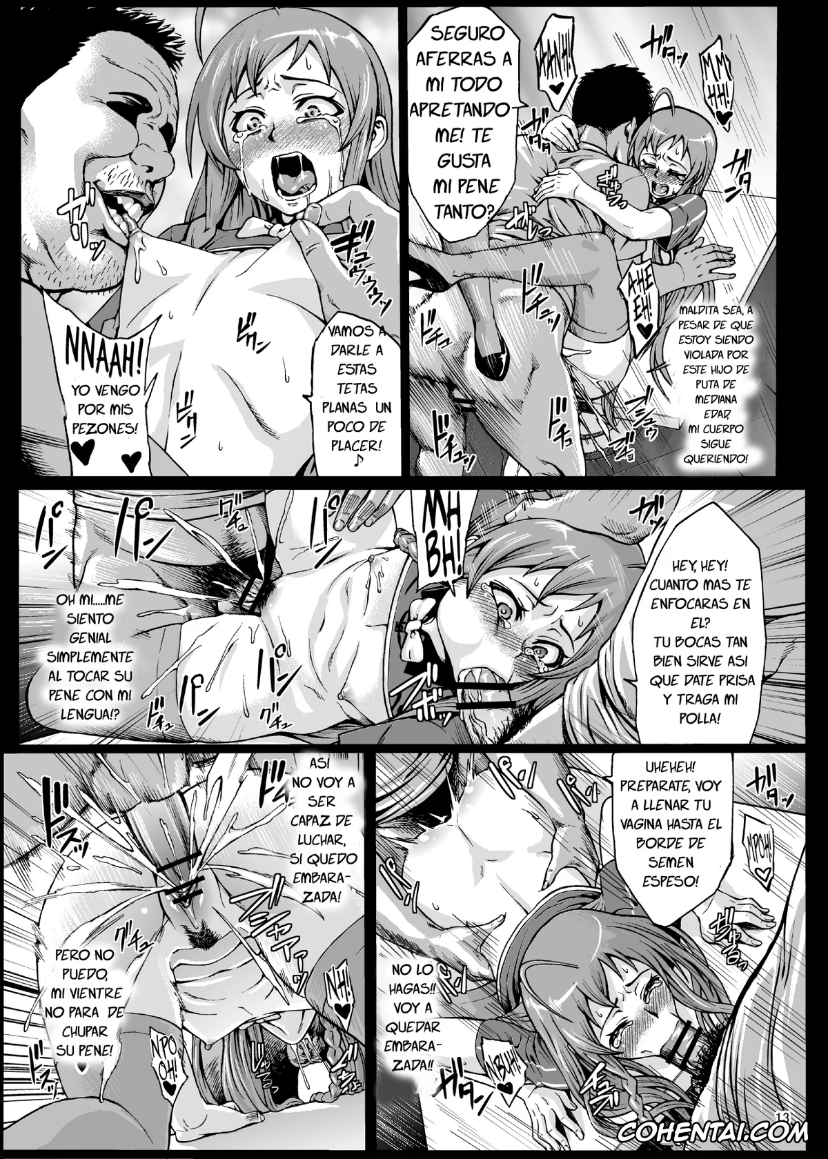 Hataraku Maou-sama! xxx, Chiho Sasaki xxx, Emi Yusa xxx, Sadao Maou xxx, Kuro Maguro no Maou-sama! (Hataraku Maou-sama!), pagina 13