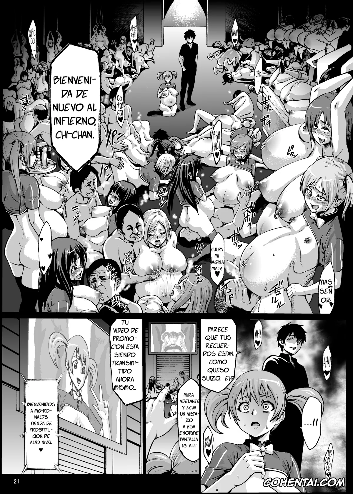 Hataraku Maou-sama! hentai, Chiho Sasaki hentai, Emi Yusa hentai, Sadao Maou hentai, Kuro Maguro no Maou-sama! (Hataraku Maou-sama!), pagina 21