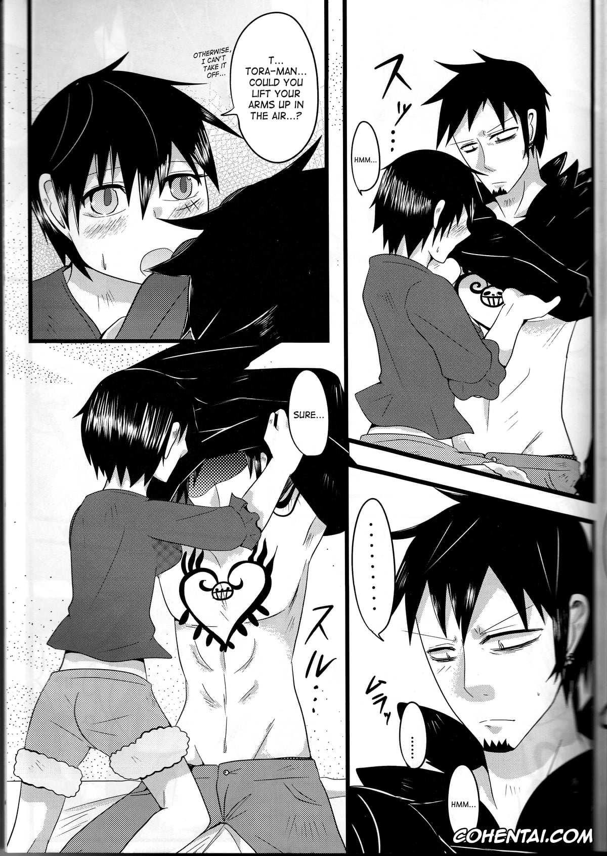 One Piece porno, Monkey D. Luffy porno, Trafalgar Law porno, TATTOO TRAP (One Piece), pagina 8