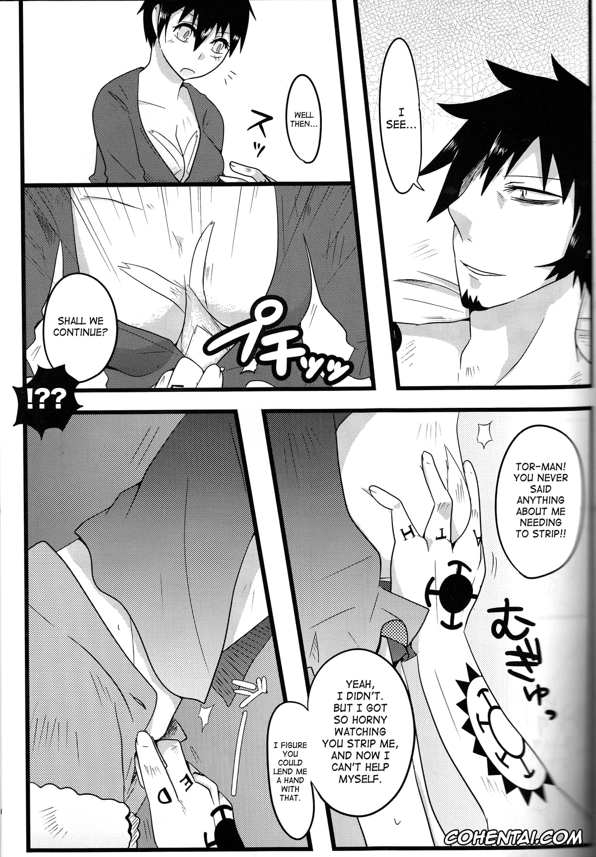 One Piece hentai, Monkey D. Luffy hentai, Trafalgar Law hentai, TATTOO TRAP (One Piece), pagina 12