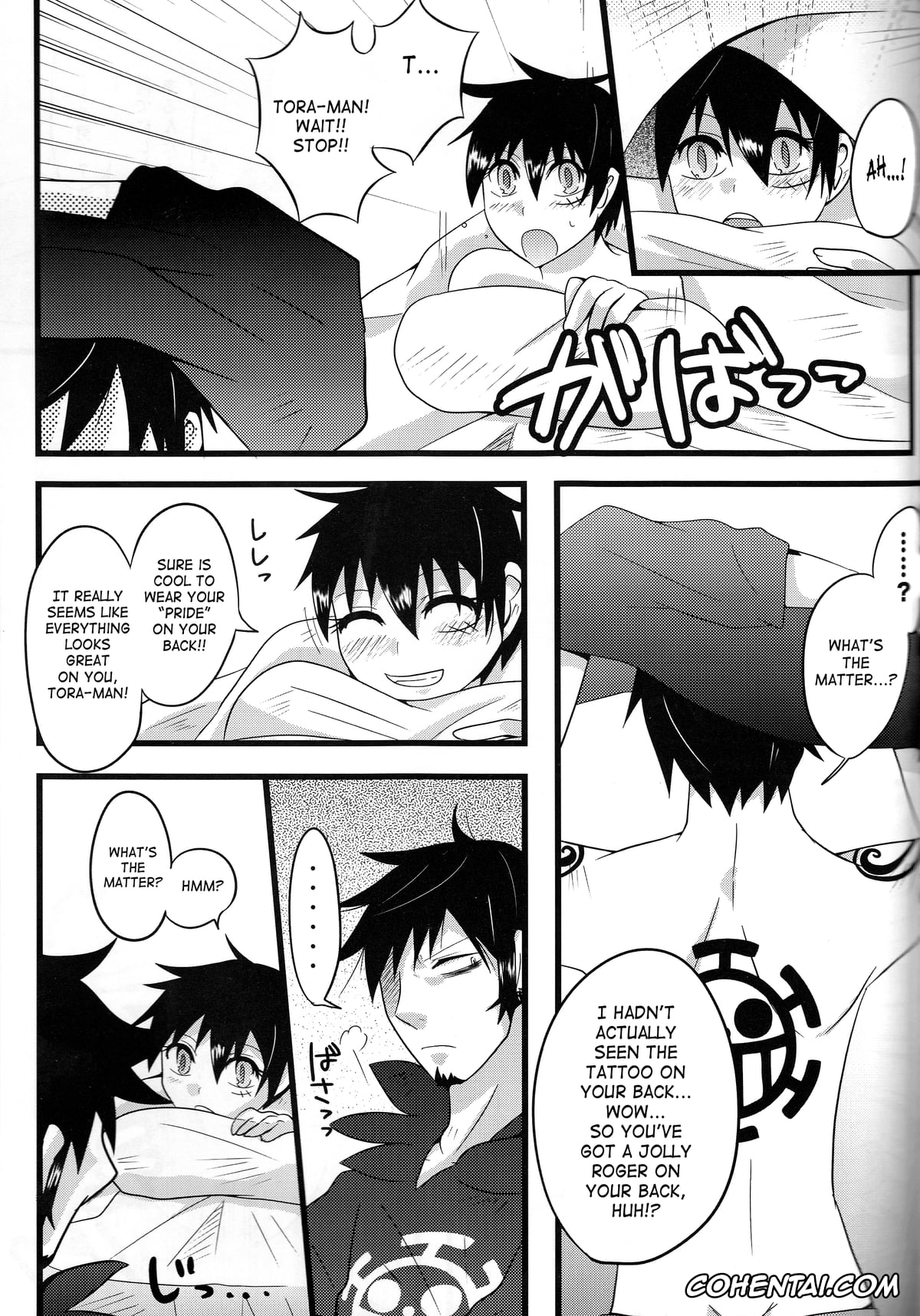 One Piece hentai, Monkey D. Luffy hentai, Trafalgar Law hentai, TATTOO TRAP (One Piece), pagina 18