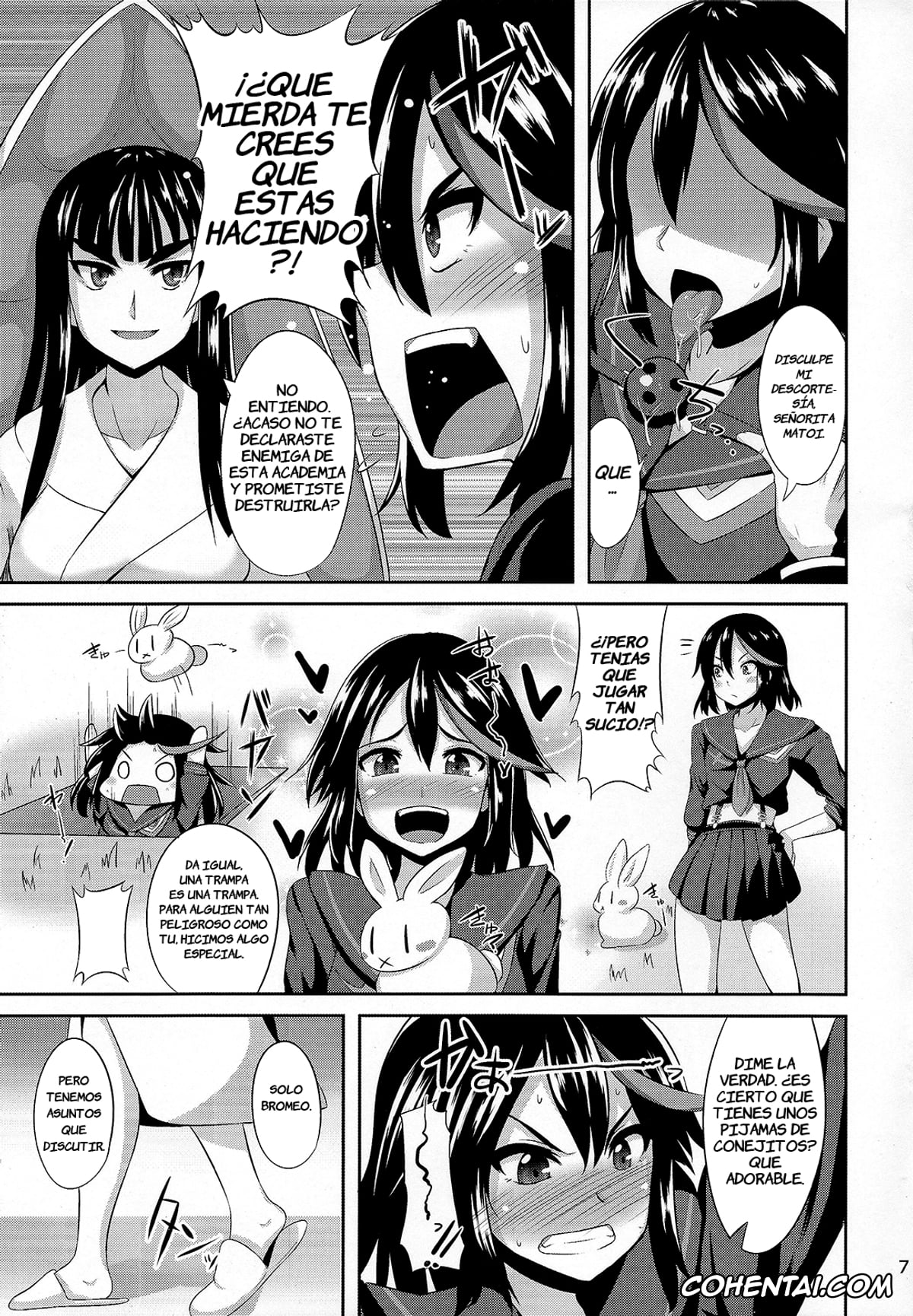 Kill la Kill xxx, Ryuuko Matoi xxx, Satsuki Kiryuuin xxx, Satsuki-Ryu (Kill la Kill), pagina 7
