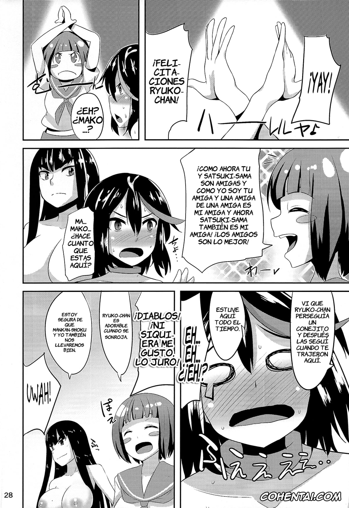 Kill la Kill xxx, Ryuuko Matoi xxx, Satsuki Kiryuuin xxx, Satsuki-Ryu (Kill la Kill), pagina 28