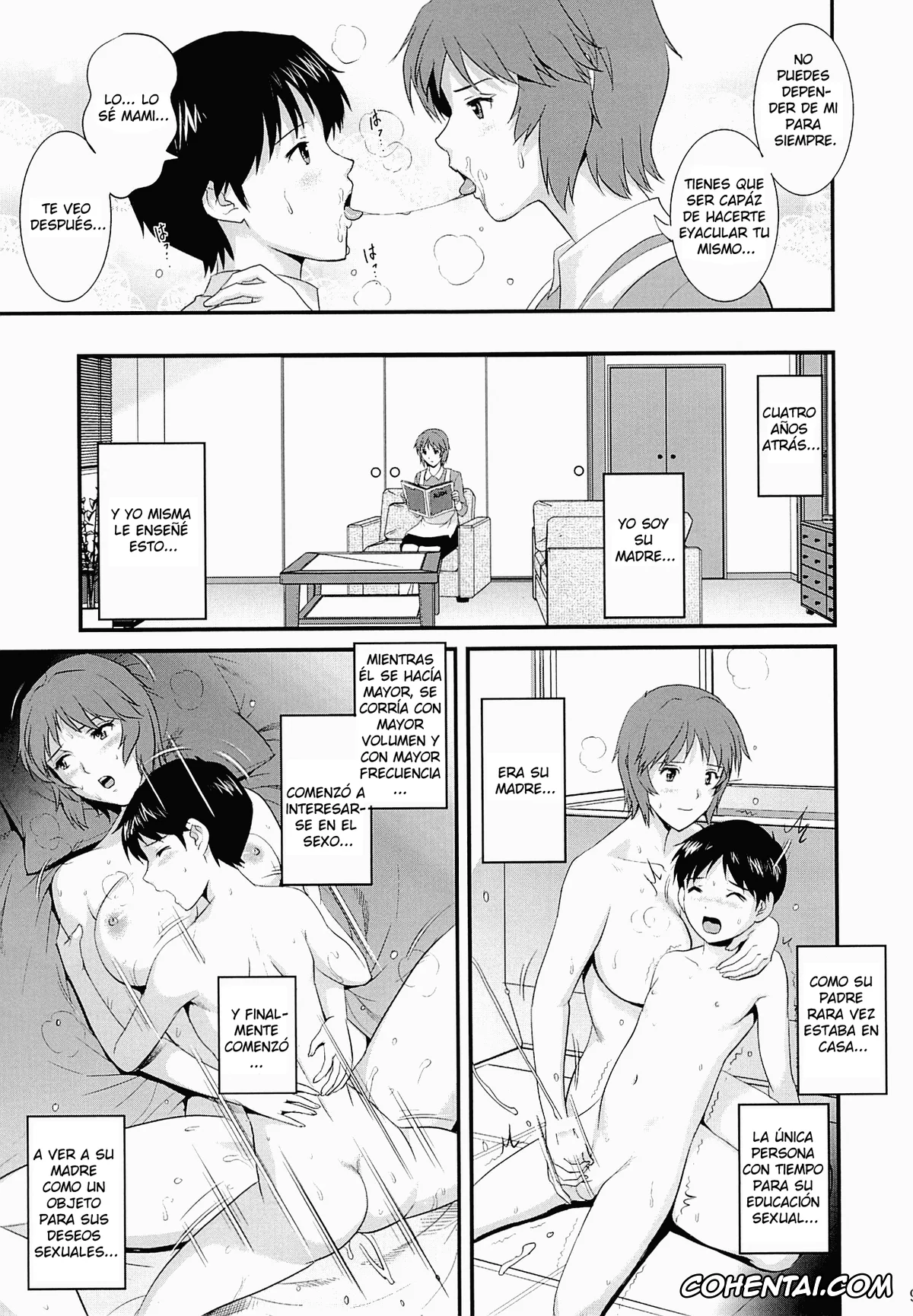 Neon Genesis Evangelion porno, Shinji Ikari porno, Yui Ikari porno, M-bationFD – Home traning on night time. Mother and son. (Neon Genesis Evangelion), pagina 8
