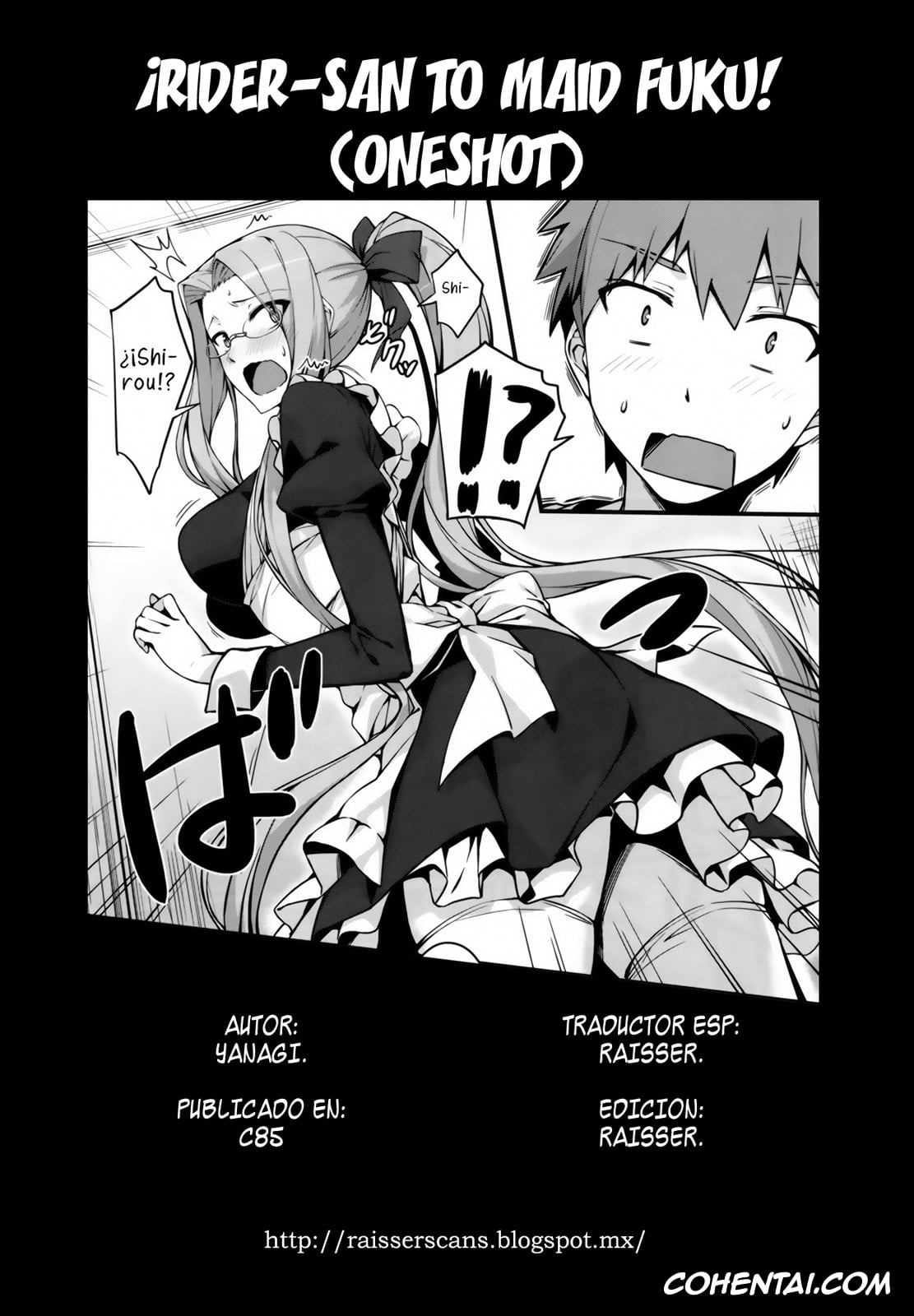 Fate/stay night hentai, Rider hentai, Shirou Emiya hentai, Rider-san to Maid Fuku. (Fate/stay night), pagina 27