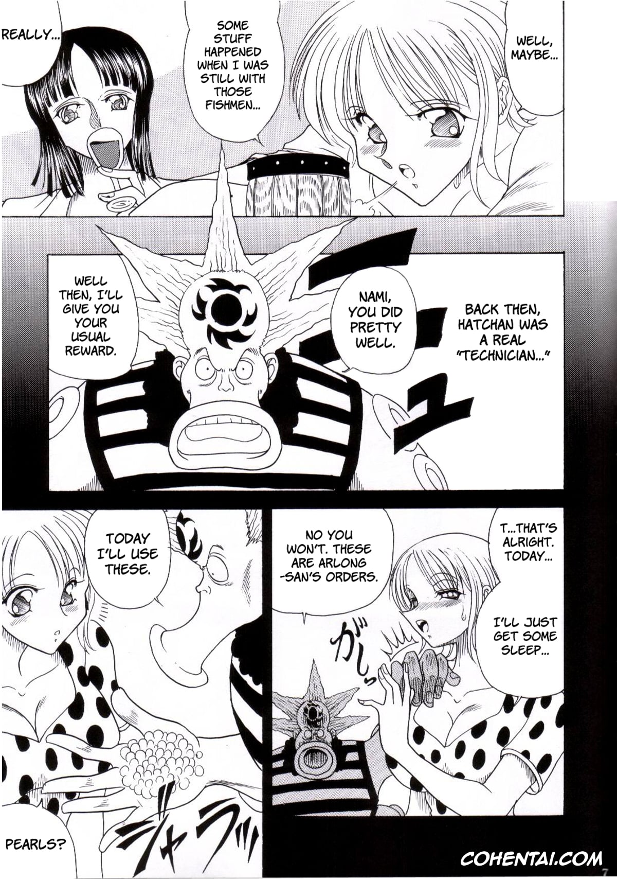 One Piece xxx, Nami xxx, Nico Robin xxx, Usopp xxx, ZONE 25 Futari Saki (One Piece), pagina 4
