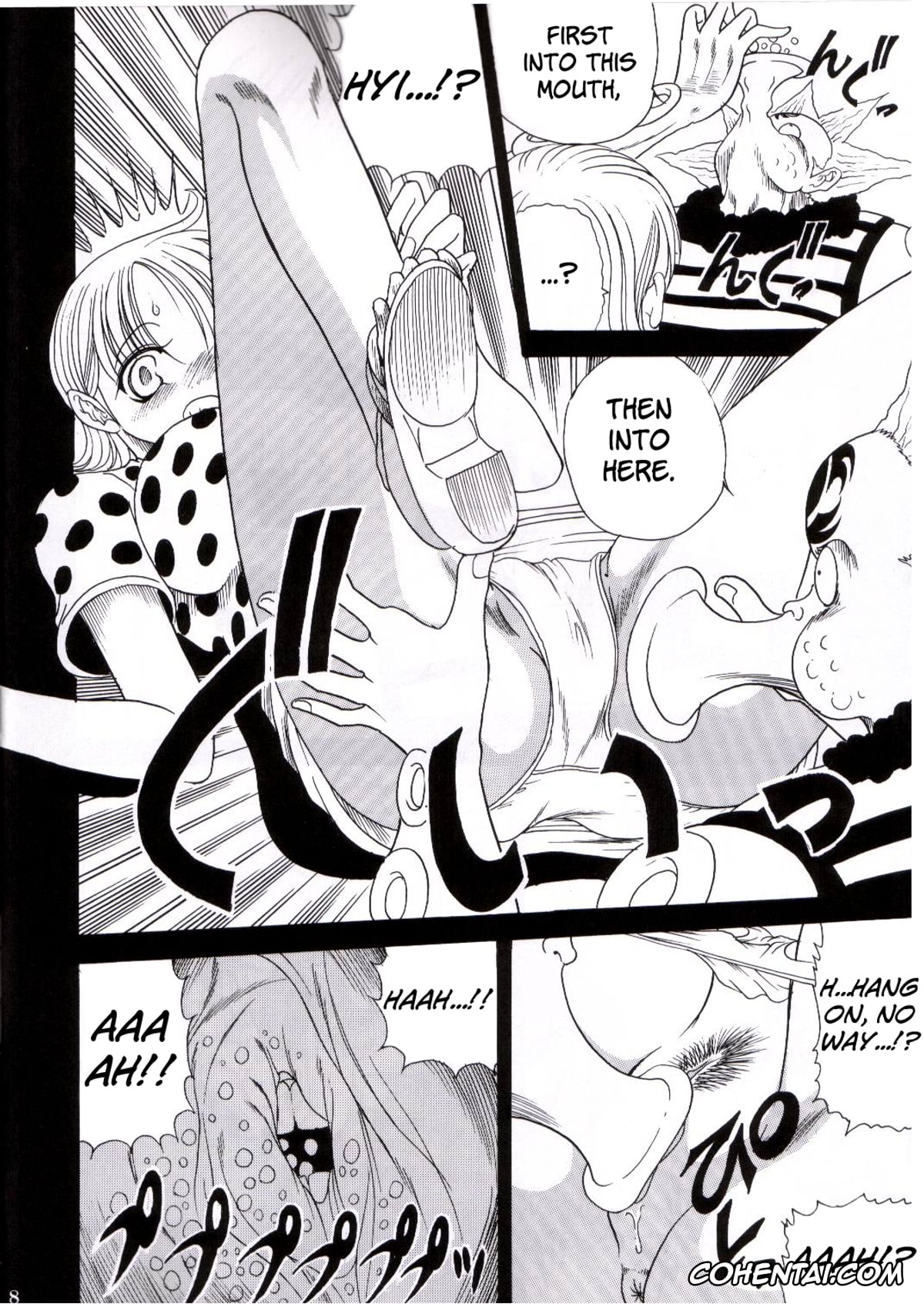 One Piece porno, Nami porno, Nico Robin porno, Usopp porno, ZONE 25 Futari Saki (One Piece), pagina 5