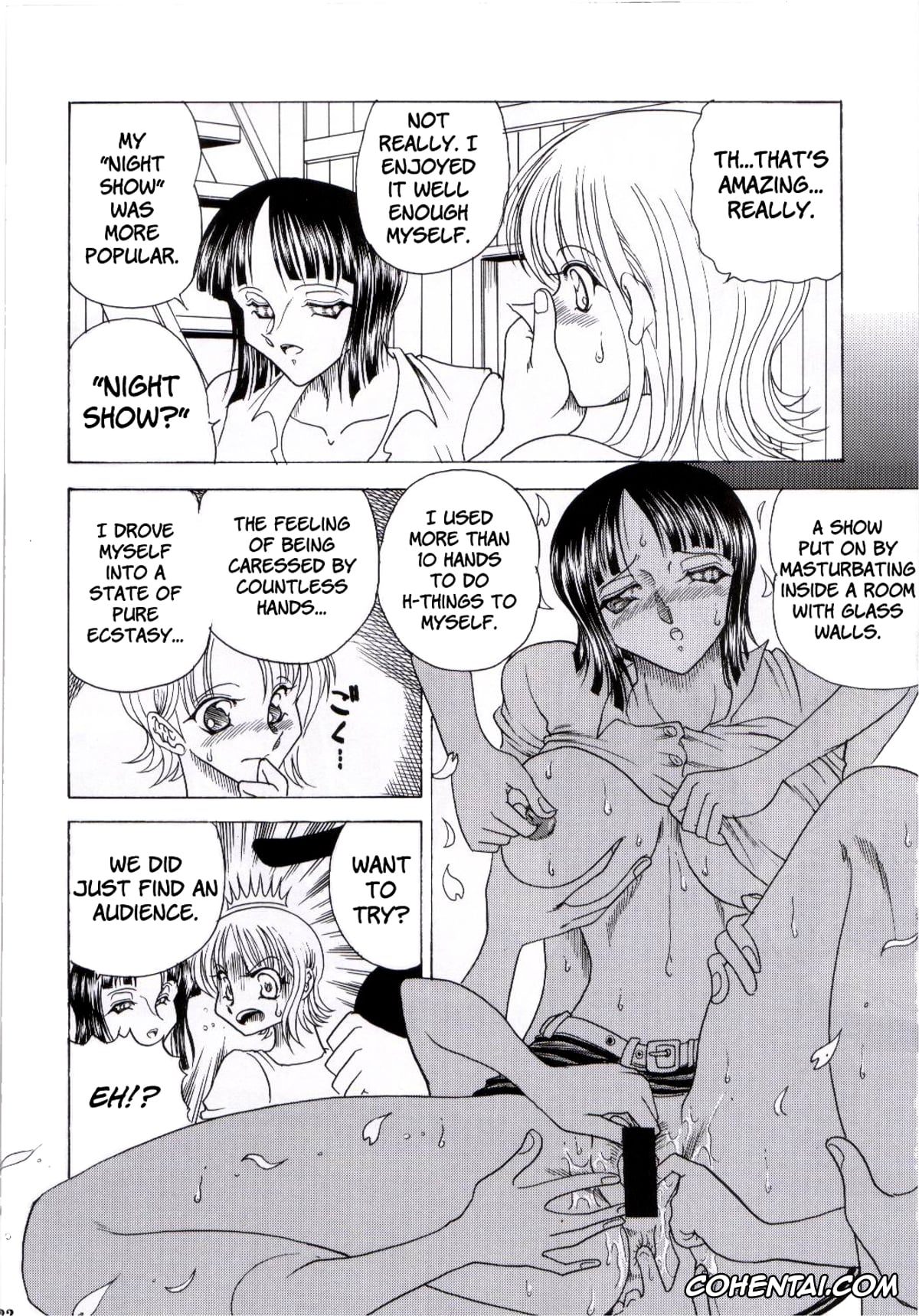 One Piece xxx, Nami xxx, Nico Robin xxx, Usopp xxx, ZONE 25 Futari Saki (One Piece), pagina 19