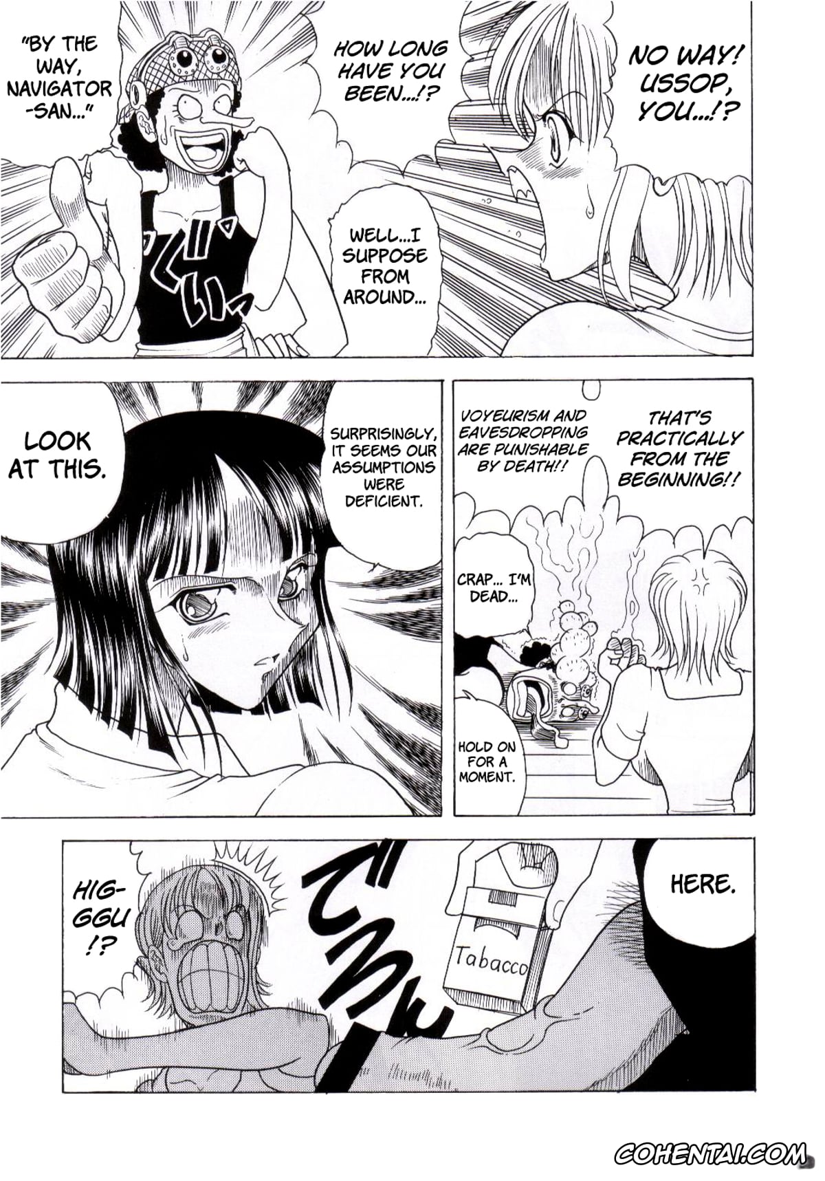 One Piece porno, Nami porno, Nico Robin porno, Usopp porno, ZONE 25 Futari Saki (One Piece), pagina 20