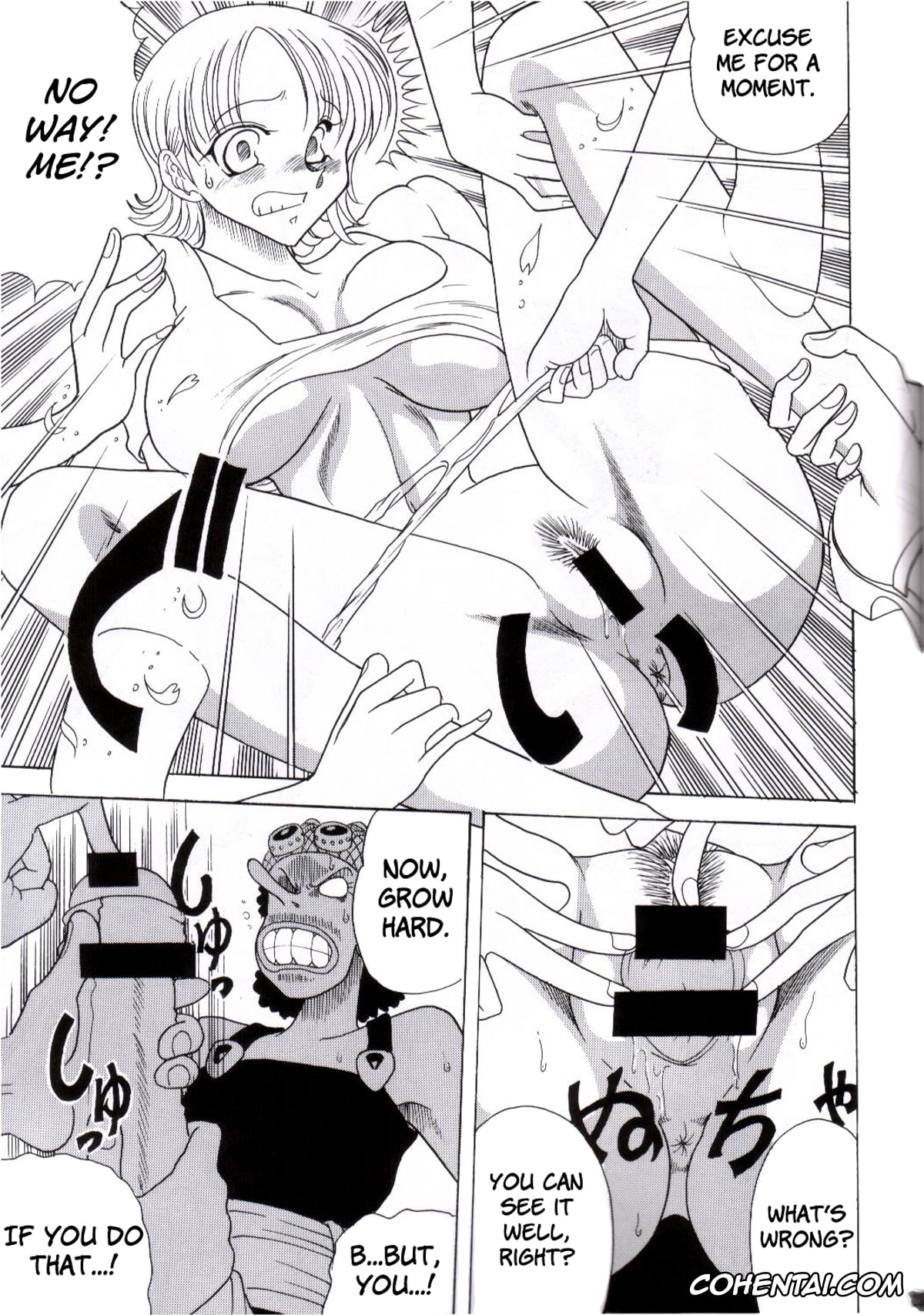 One Piece xxx, Nami xxx, Nico Robin xxx, Usopp xxx, ZONE 25 Futari Saki (One Piece), pagina 22
