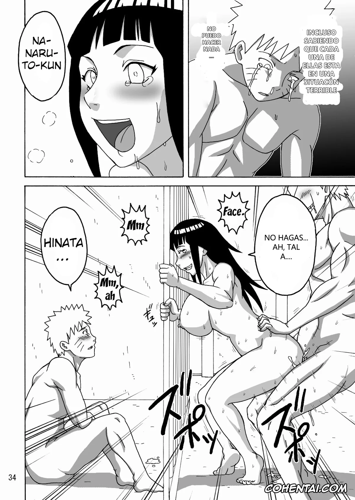 NARUTO porno, Anko Mitarashi porno, Hinata Hyuga porno, Sakura Haruno porno, Samui porno, Tsunade porno, Tsunade no In Kangoku 2 (Naruto), pagina 35