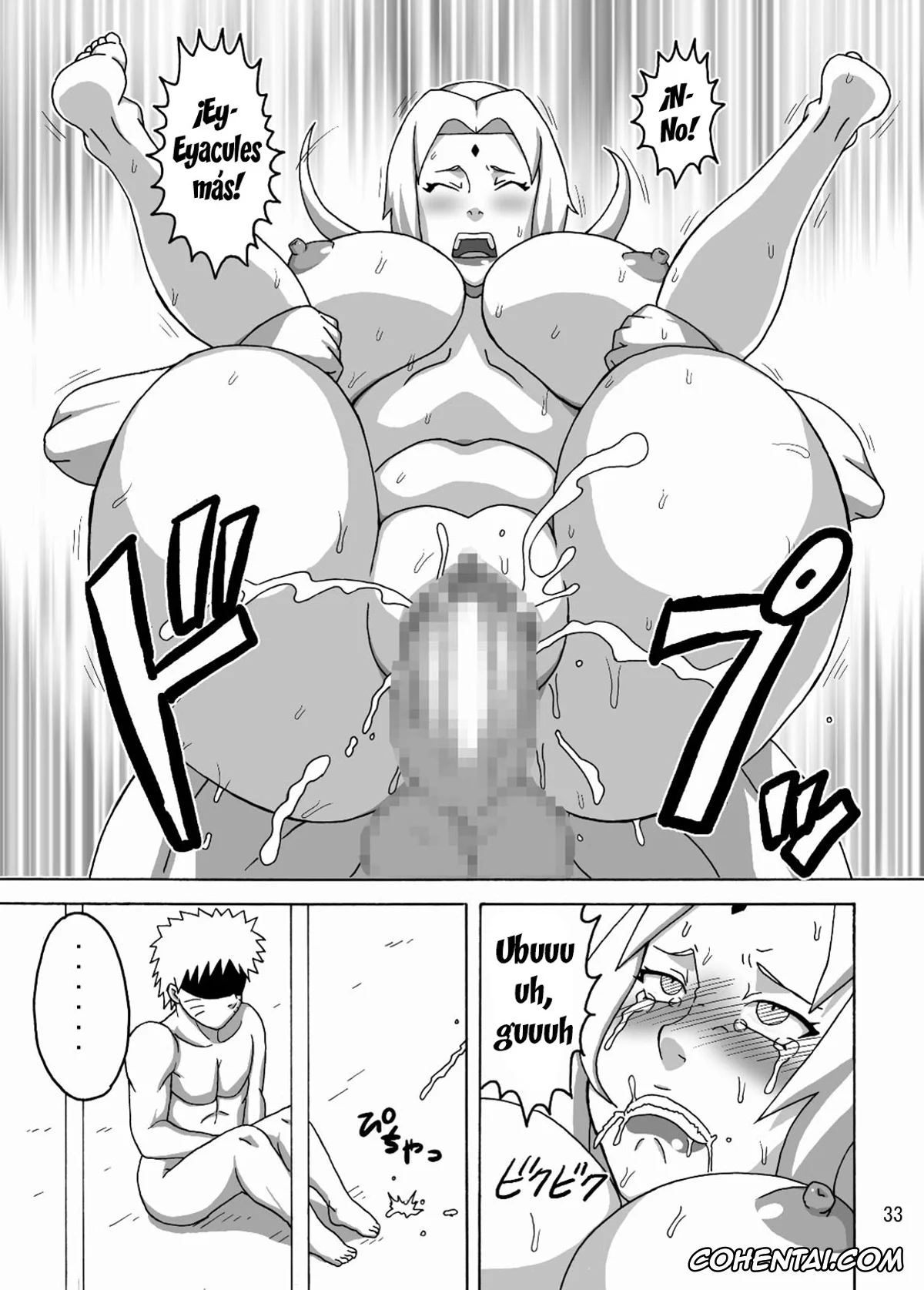 NARUTO xxx, Anko Mitarashi xxx, Hinata Hyuga xxx, Sakura Haruno xxx, Samui xxx, Tsunade xxx, Tsunade no In Kangoku 2 (Naruto), pagina 34