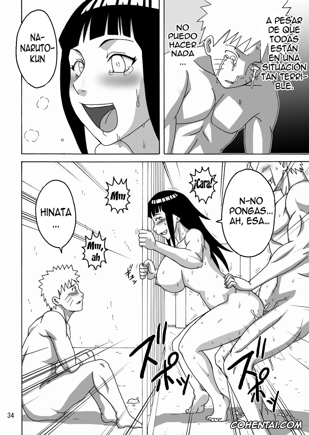 NARUTO porno, Anko Mitarashi porno, Hinata Hyuga porno, Sakura Haruno porno, Samui porno, Tsunade porno, Tsunade no In Kangoku 2 (Naruto), pagina 35
