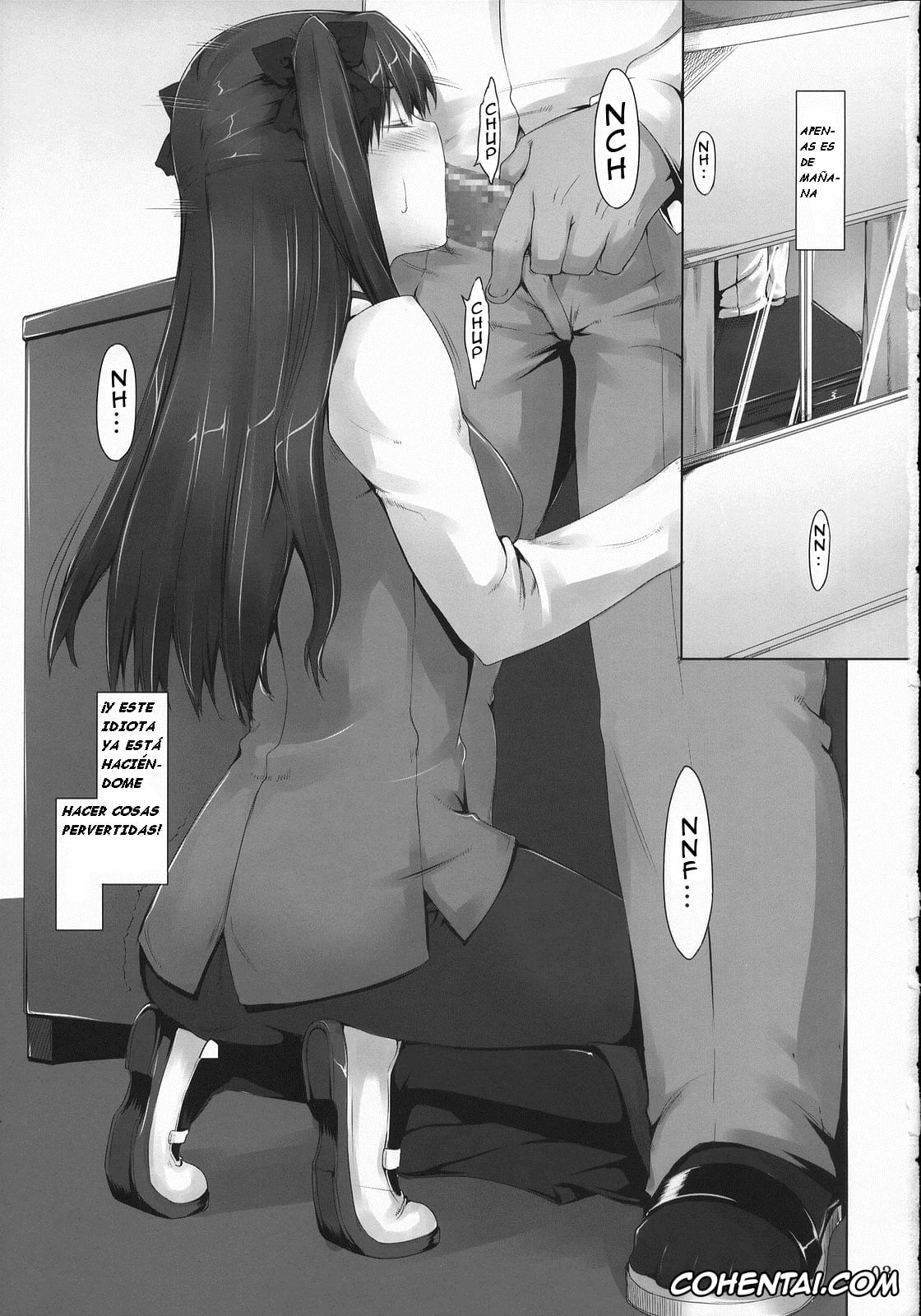 Fate/stay night porno, Rin Tosaka porno, Saber | Arturia Pendragon porno, Tohsaka-ke no Kakei Jijou 4 (Fatestay night), pagina 2