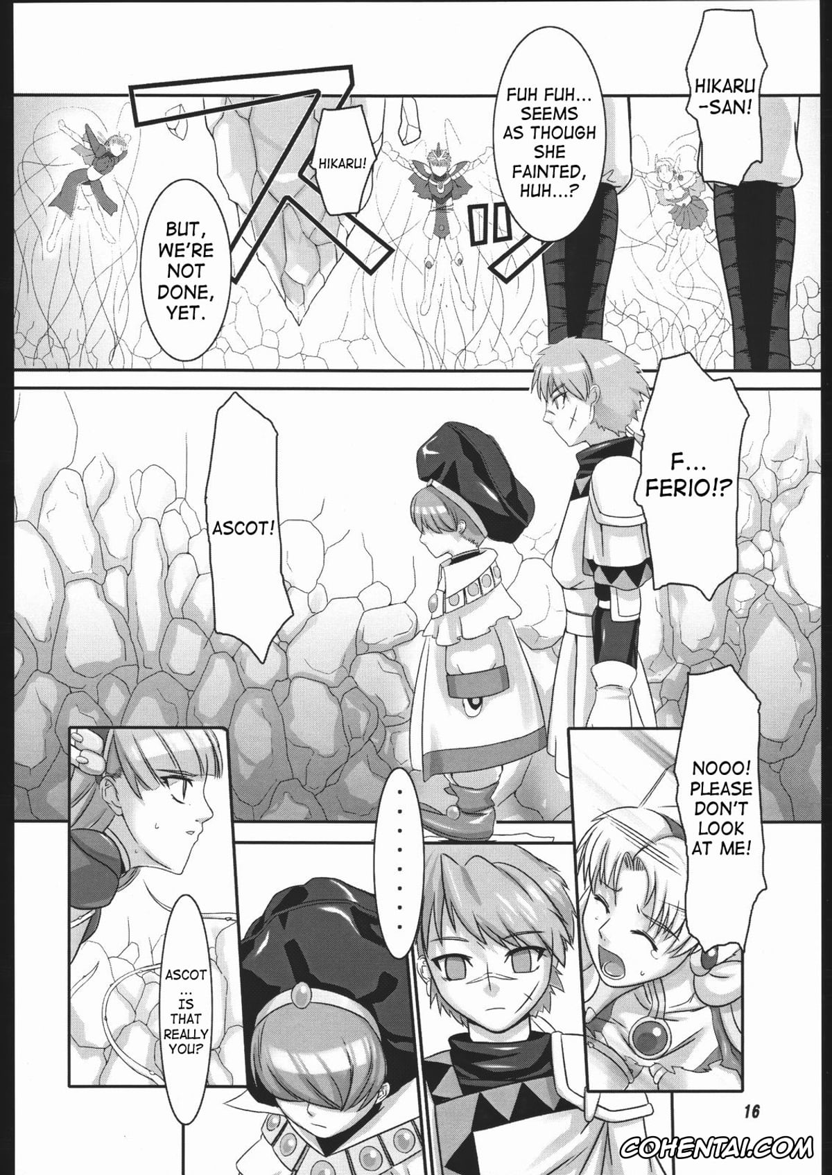 Magic Knight Rayearth hentai, Ascot hentai, Emeraude hentai, Ferio hentai, Fuu Hououji hentai, Hikaru Shidou hentai, Umi Ryuuzaki hentai, Mahou no Ori (Magic Knight Rayearth), pagina 15