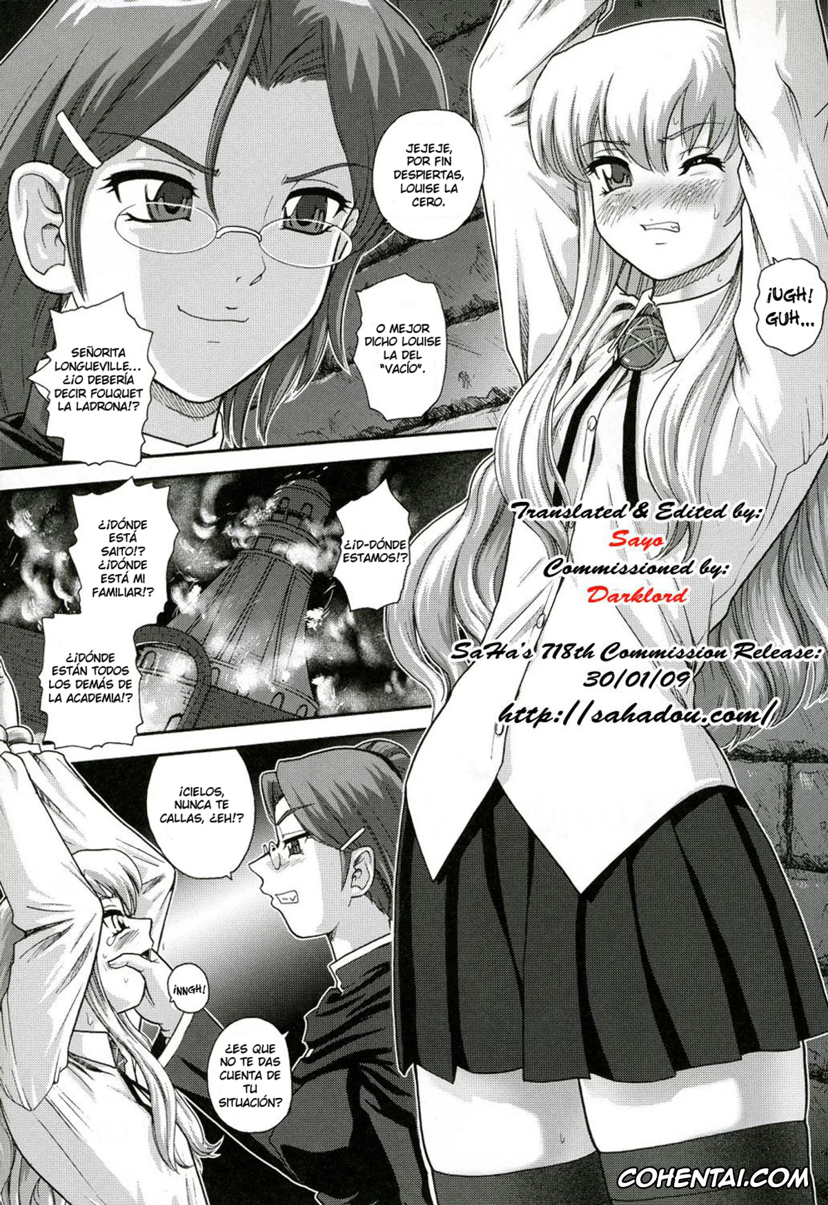 Zero No Tsukaima | The Familiar Of Zero hentai, Henrietta de Tristain hentai, Kirche Augusta Frederica Von Anhalt Zerbst hentai, Louise Francoise Le Blanc de La Valliere hentai, Matilda De Sachsen-gotha hentai, Siesta hentai, Tabitha Helene Orleans De Gallia hentai, Louise no Tsukaima○ (Zero no Tsukaima), pagina 3