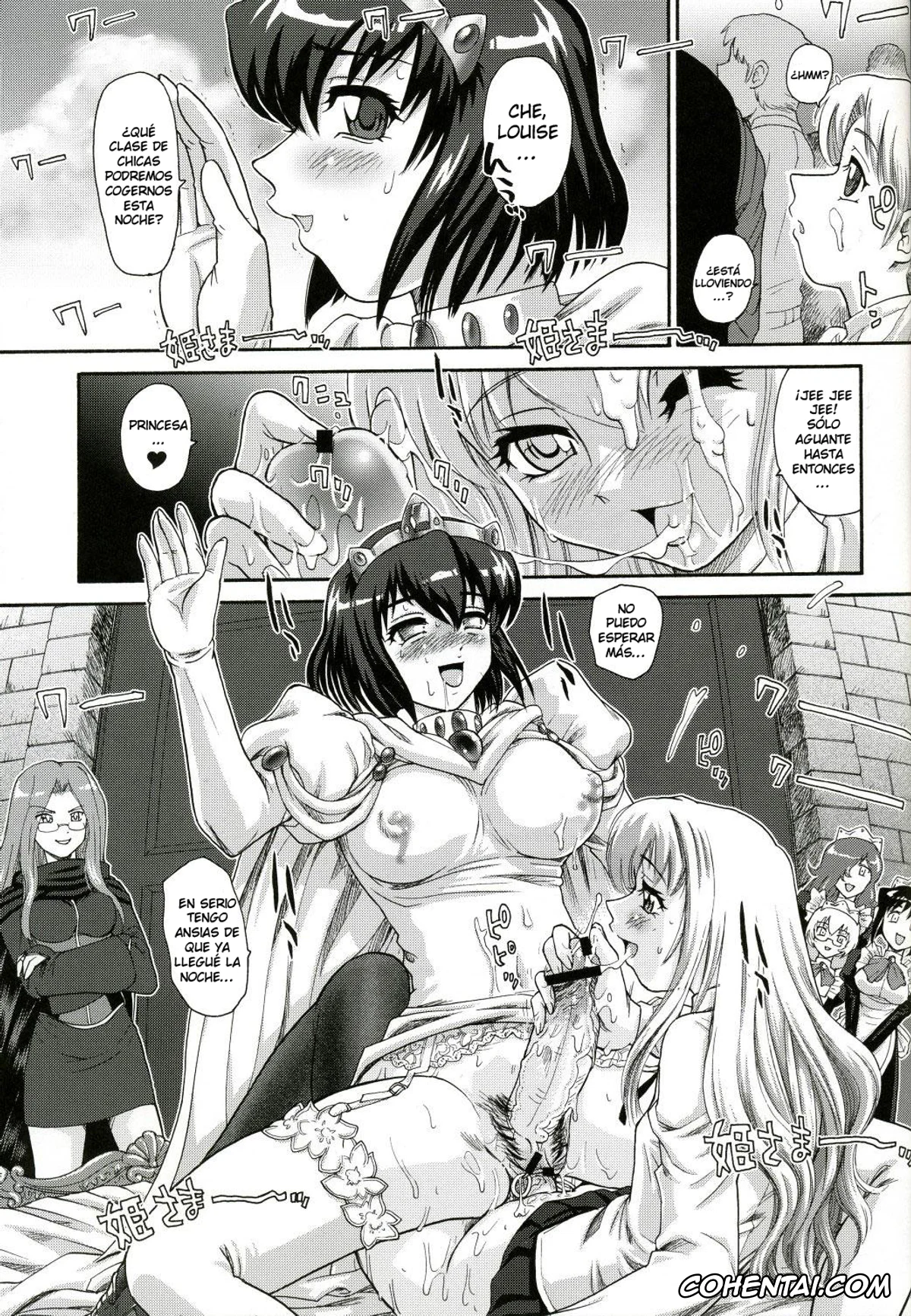 Zero No Tsukaima | The Familiar Of Zero hentai, Henrietta de Tristain hentai, Kirche Augusta Frederica Von Anhalt Zerbst hentai, Louise Francoise Le Blanc de La Valliere hentai, Matilda De Sachsen-gotha hentai, Siesta hentai, Tabitha Helene Orleans De Gallia hentai, Louise no Tsukaima○ (Zero no Tsukaima), pagina 36