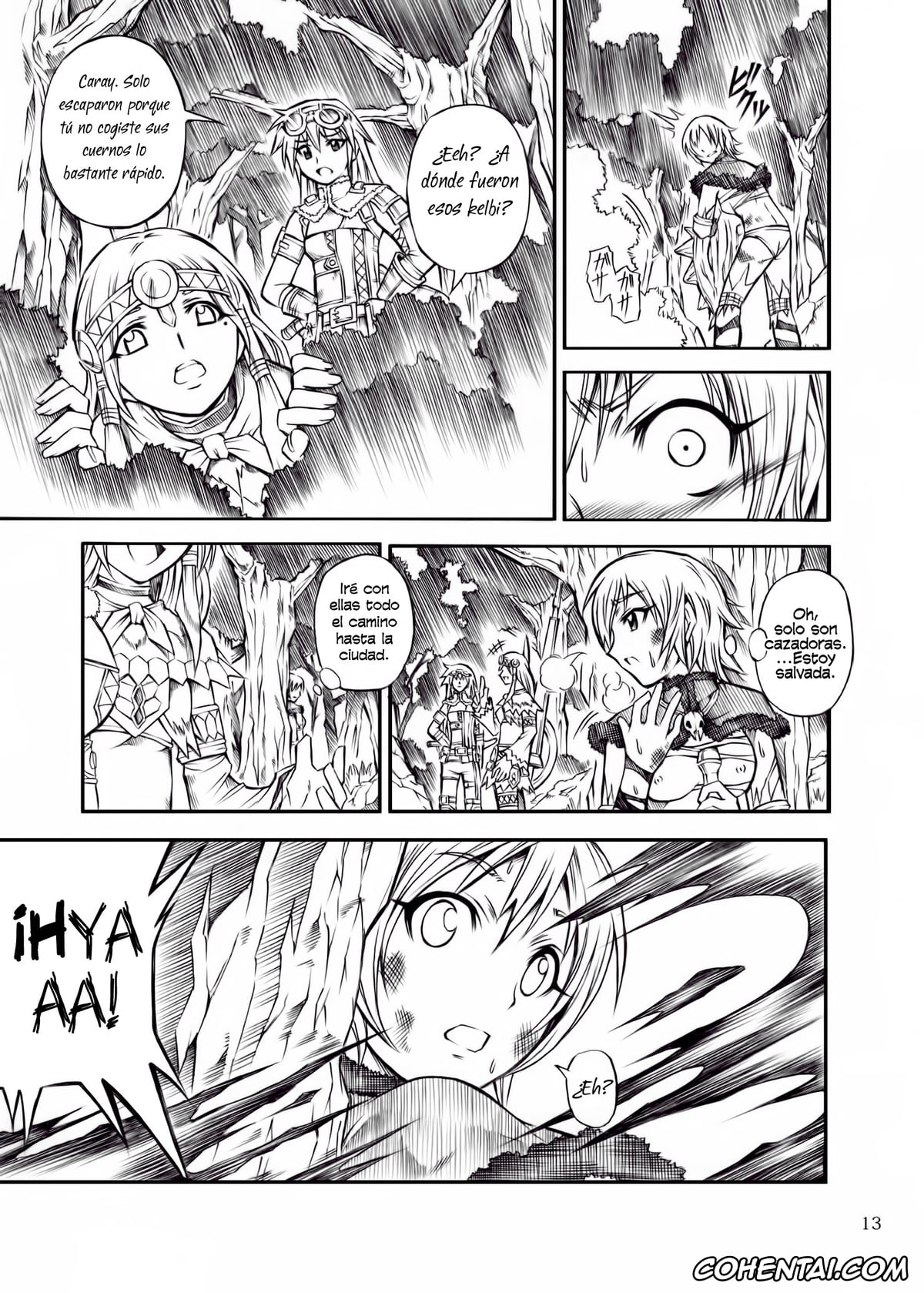 Monster Hunter xxx, Solo Hunter no Seitai (Monster Hunter), pagina 13
