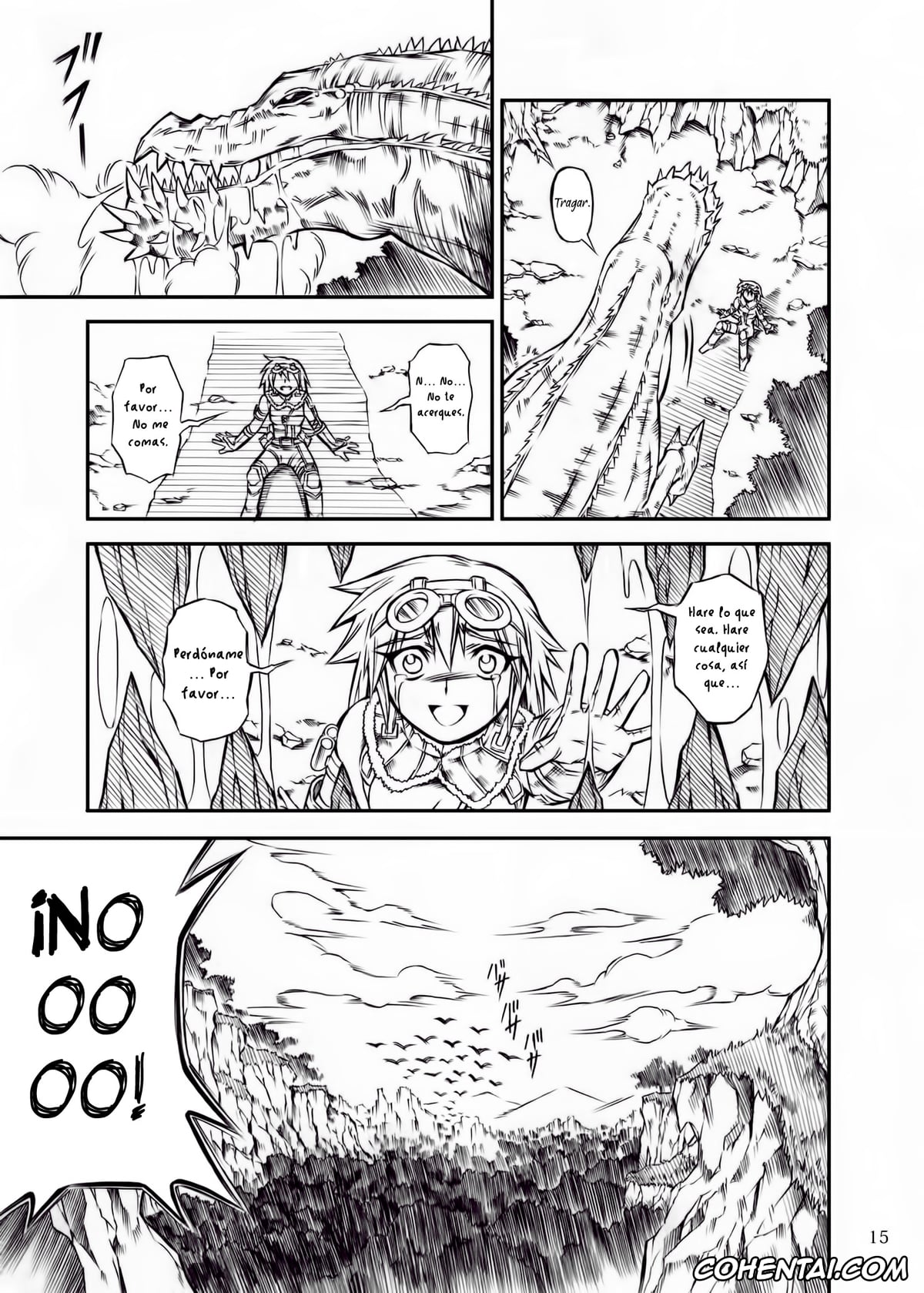 Monster Hunter hentai, Solo Hunter no Seitai (Monster Hunter), pagina 15