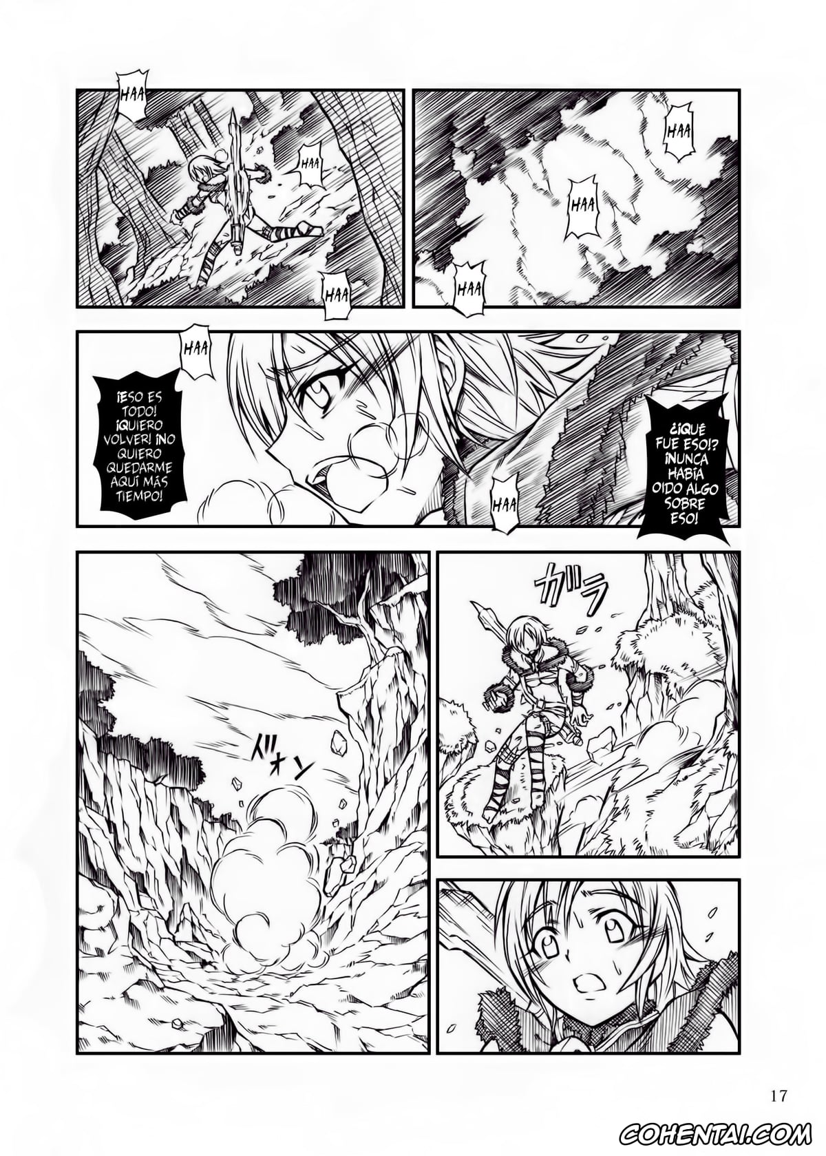 Monster Hunter porno, Solo Hunter no Seitai (Monster Hunter), pagina 17