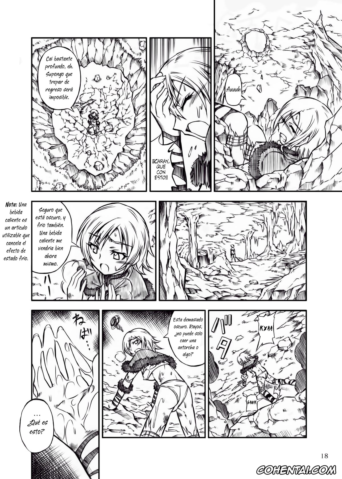 Monster Hunter hentai, Solo Hunter no Seitai (Monster Hunter), pagina 18