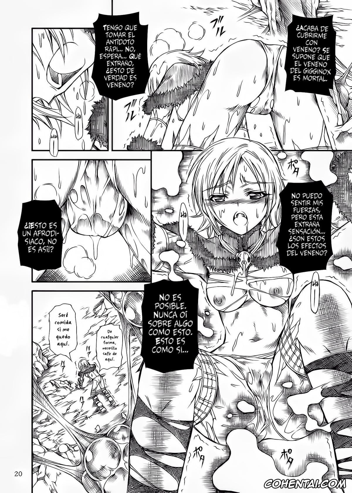 Monster Hunter porno, Solo Hunter no Seitai (Monster Hunter), pagina 20