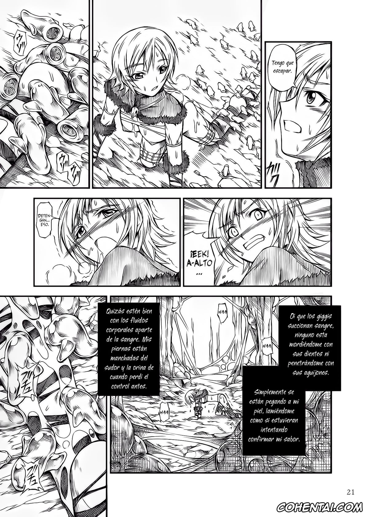 Monster Hunter hentai, Solo Hunter no Seitai (Monster Hunter), pagina 21