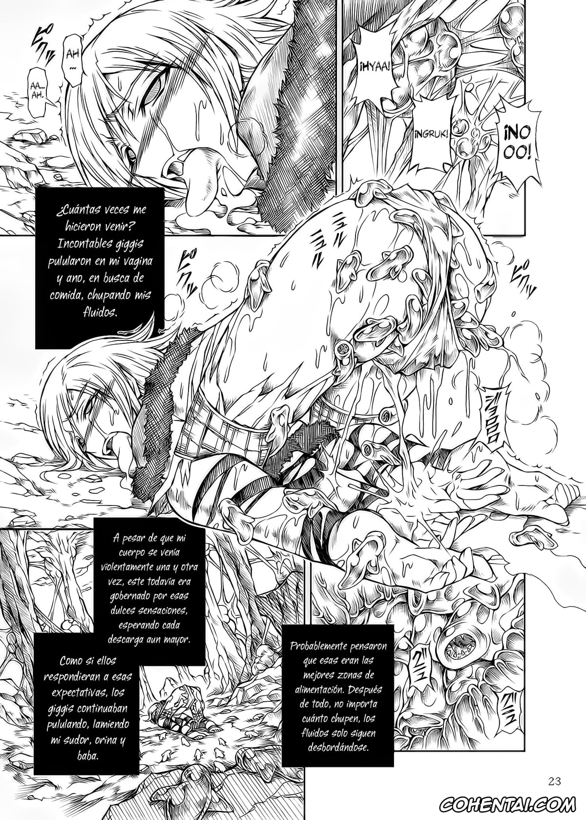 Monster Hunter porno, Solo Hunter no Seitai (Monster Hunter), pagina 23
