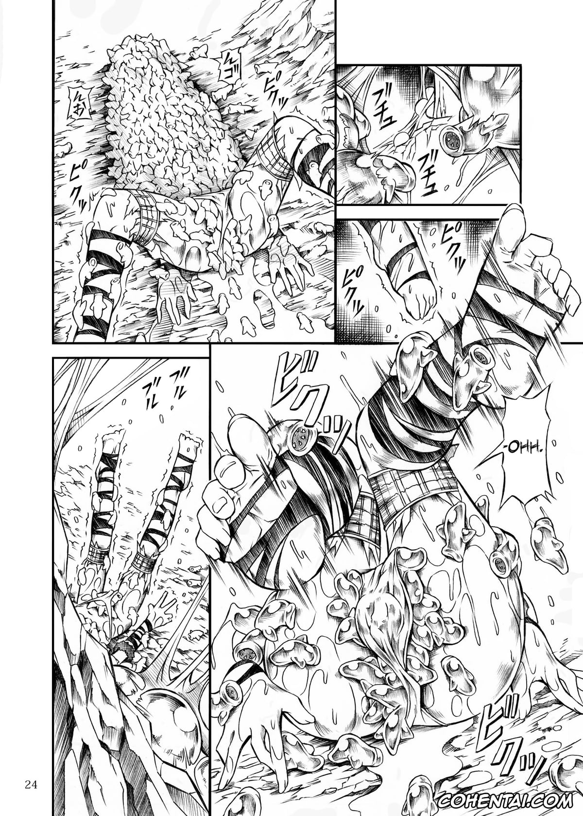 Monster Hunter hentai, Solo Hunter no Seitai (Monster Hunter), pagina 24