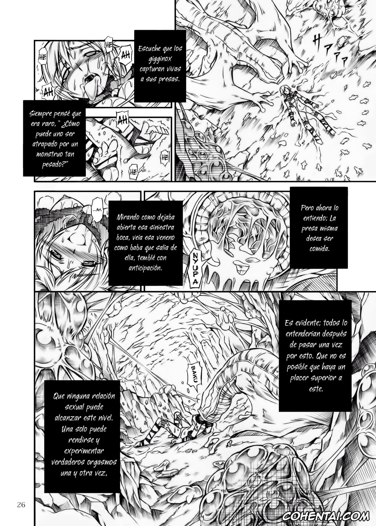 Monster Hunter porno, Solo Hunter no Seitai (Monster Hunter), pagina 26