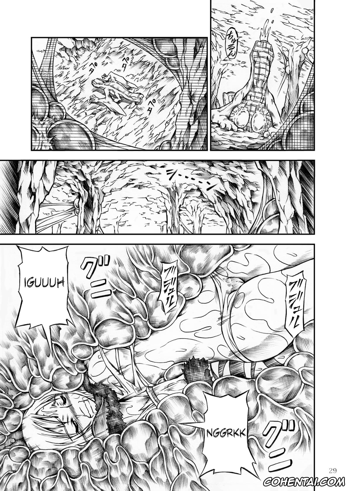 Monster Hunter porno, Solo Hunter no Seitai (Monster Hunter), pagina 29