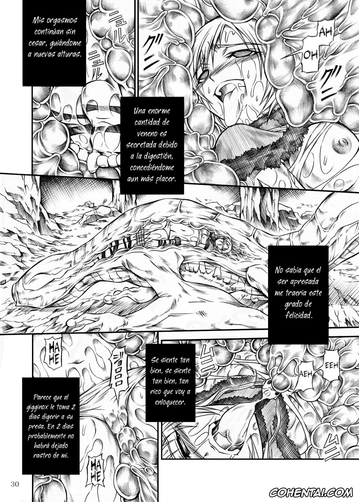 Monster Hunter hentai, Solo Hunter no Seitai (Monster Hunter), pagina 30