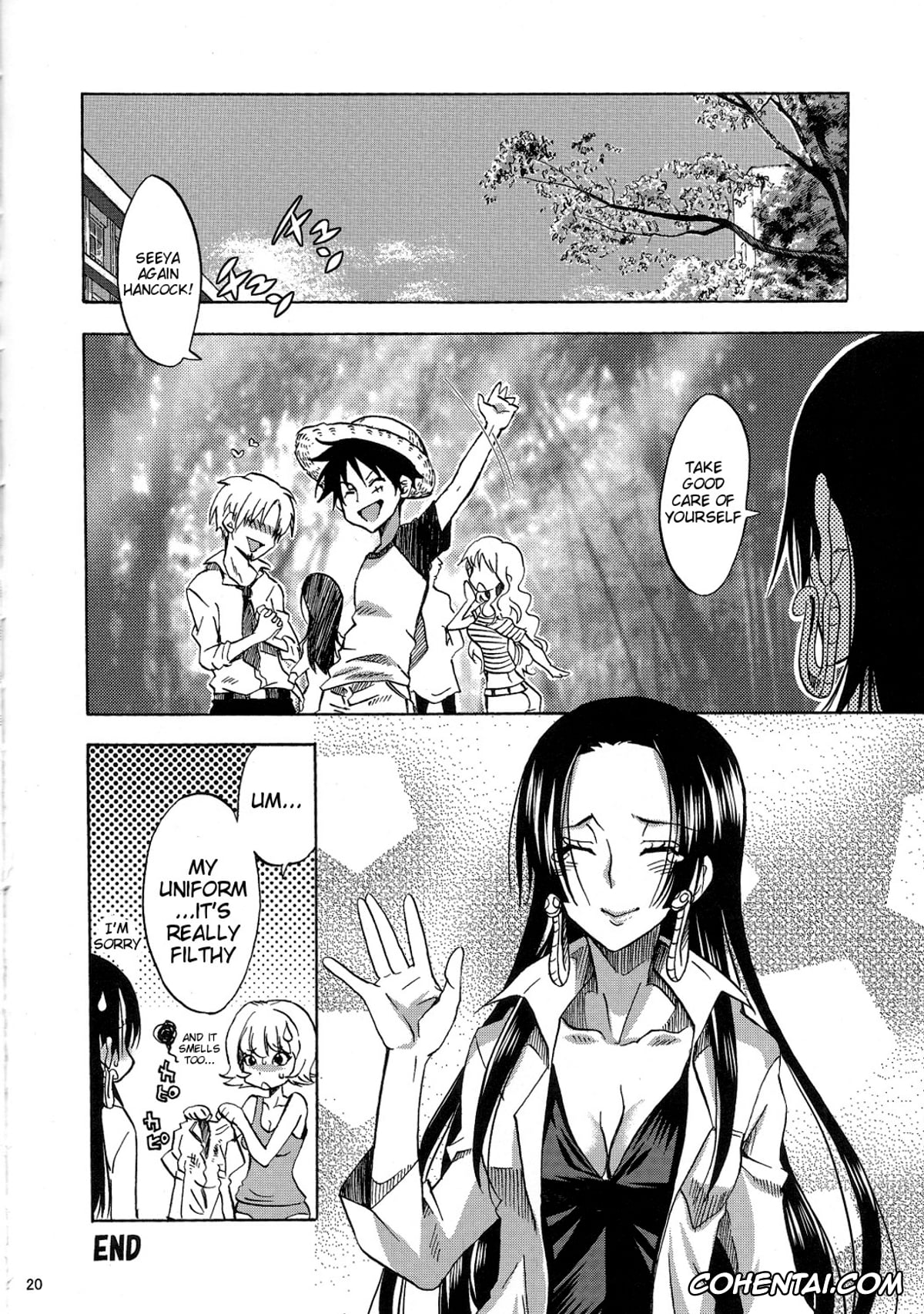 One Piece xxx, Boa Hancock xxx, Monkey D. Luffy xxx, Pirates Hospital (ONE PIECE), pagina 19