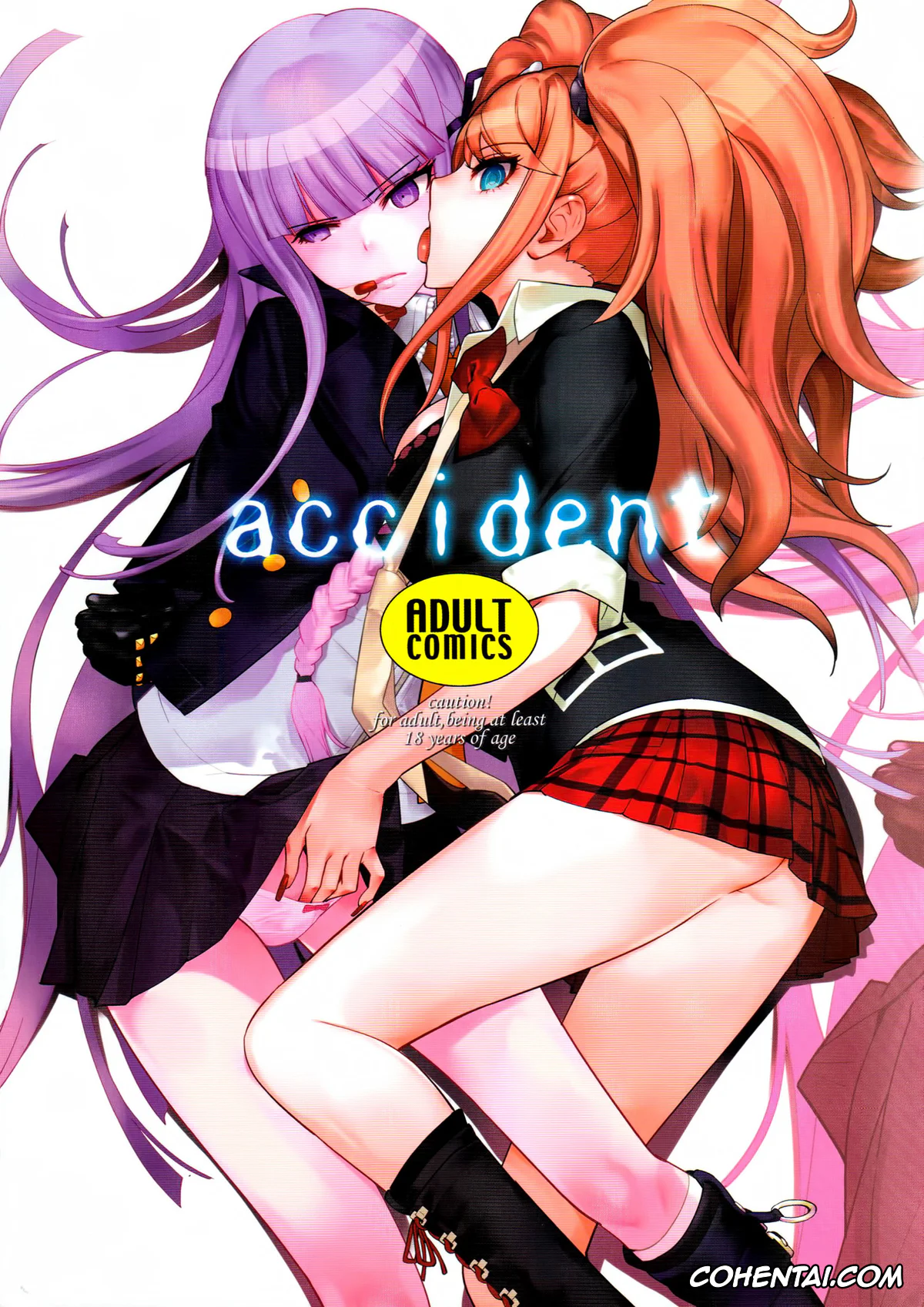 Danganronpa xxx, Aoi Asahina xxx, Celestia Ludenberg xxx, Junko Enoshima xxx, Kyouko Kirigiri xxx, Makoto Naegi xxx, accident (Danganronpa), pagina 1