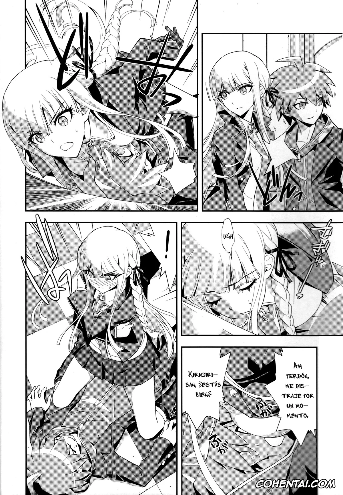Danganronpa xxx, Aoi Asahina xxx, Celestia Ludenberg xxx, Junko Enoshima xxx, Kyouko Kirigiri xxx, Makoto Naegi xxx, accident (Danganronpa), pagina 7