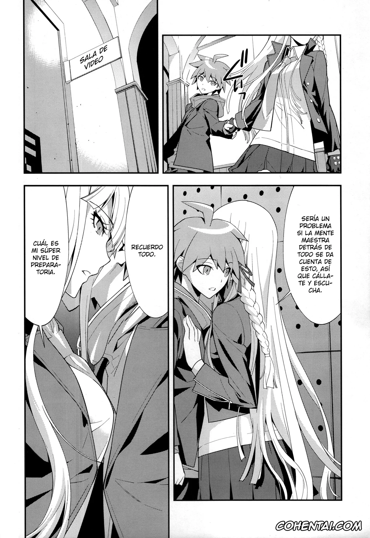Danganronpa hentai, Aoi Asahina hentai, Celestia Ludenberg hentai, Junko Enoshima hentai, Kyouko Kirigiri hentai, Makoto Naegi hentai, accident (Danganronpa), pagina 9
