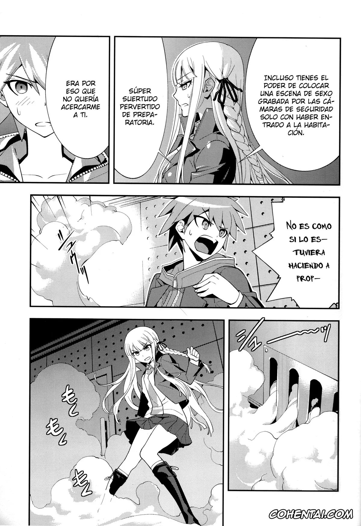 Danganronpa hentai, Aoi Asahina hentai, Celestia Ludenberg hentai, Junko Enoshima hentai, Kyouko Kirigiri hentai, Makoto Naegi hentai, accident (Danganronpa), pagina 12