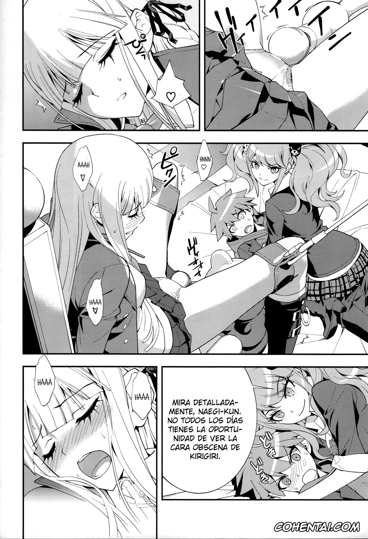 Danganronpa porno, Aoi Asahina porno, Celestia Ludenberg porno, Junko Enoshima porno, Kyouko Kirigiri porno, Makoto Naegi porno, accident (Danganronpa), pagina 17