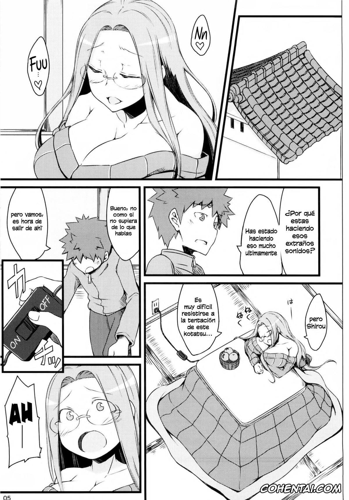 Fate Hollow Ataraxia xxx, Rider xxx, Shirou Emiya xxx, R9 (Fate/hollow ataraxia), pagina 4