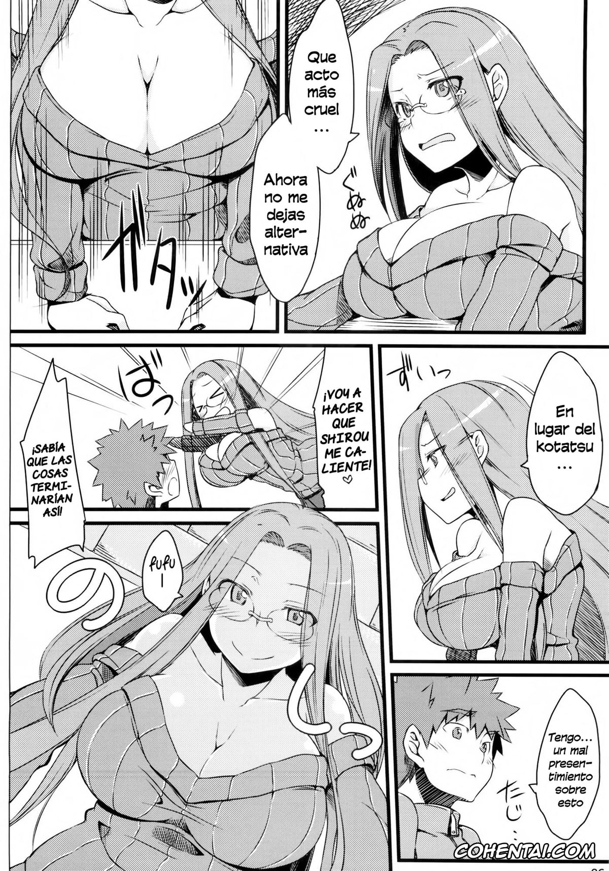 Fate Hollow Ataraxia porno, Rider porno, Shirou Emiya porno, R9 (Fate/hollow ataraxia), pagina 5