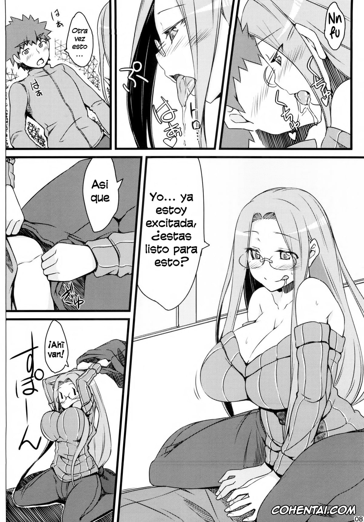 Fate Hollow Ataraxia xxx, Rider xxx, Shirou Emiya xxx, R9 (Fate/hollow ataraxia), pagina 7
