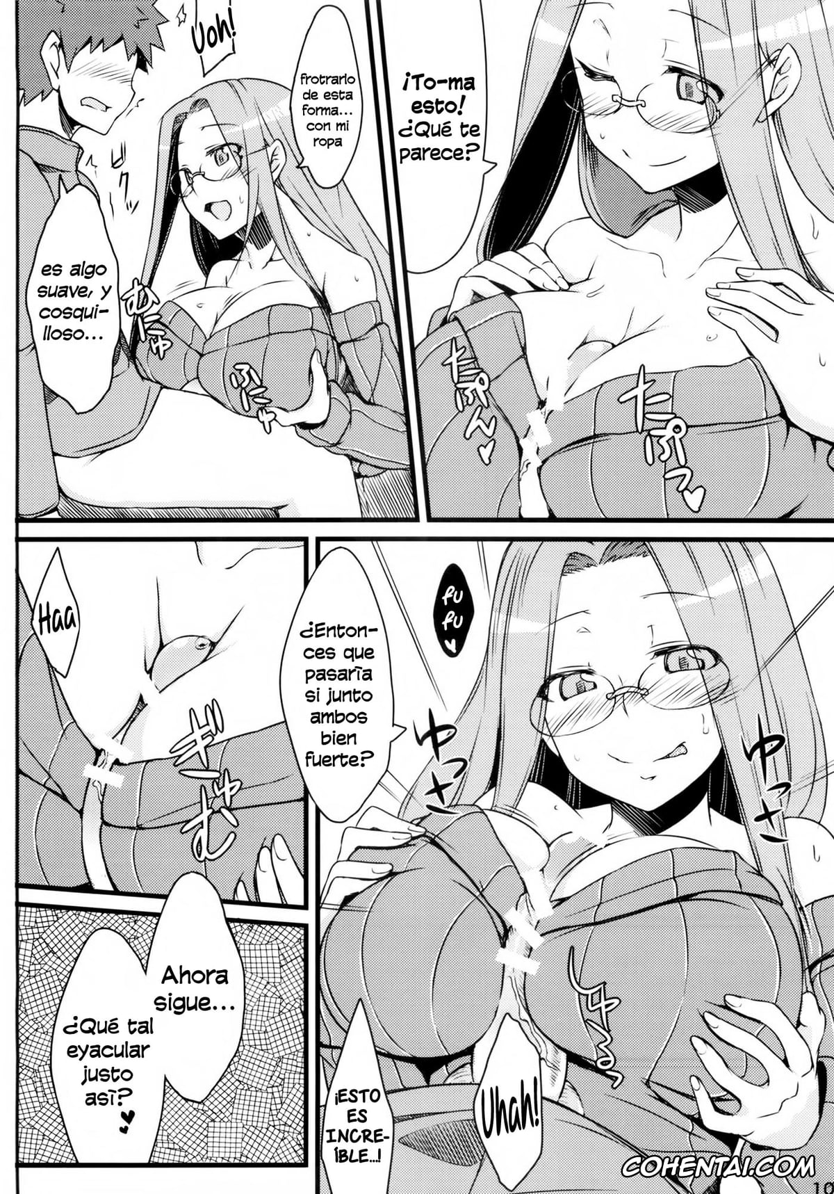 Fate Hollow Ataraxia hentai, Rider hentai, Shirou Emiya hentai, R9 (Fate/hollow ataraxia), pagina 9