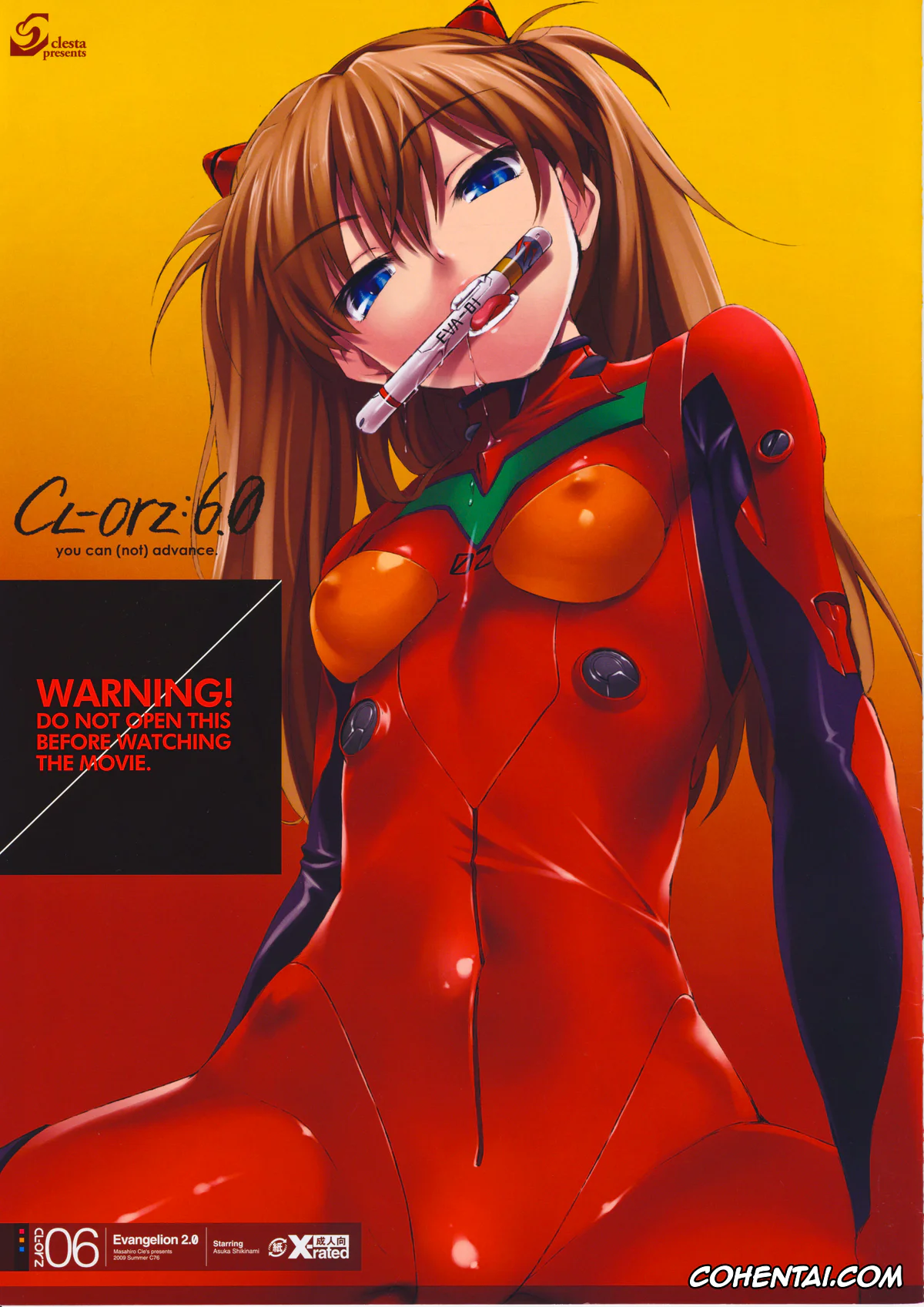 Neon Genesis Evangelion xxx, Asuka Langley Soryu xxx, Shinji Ikari xxx, CL-orz 6.0 you can (not) advance. (Rebuild of Evangelion), pagina 1